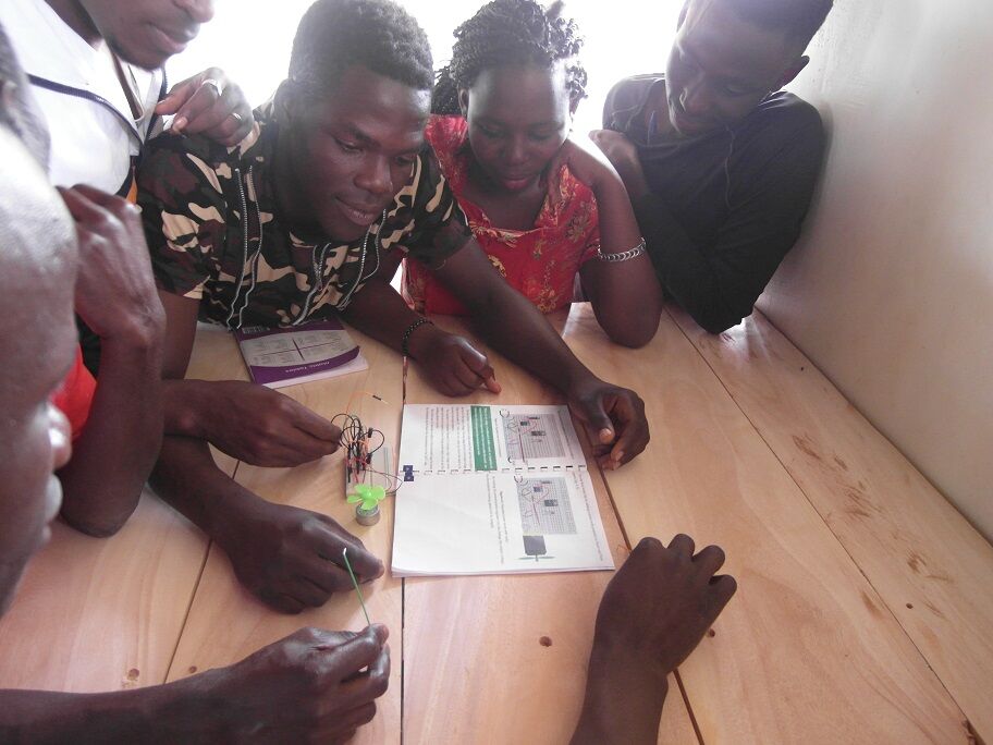 TME Education training at St. John Paul II Technical Institute in Kakooge 