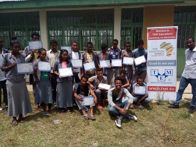 TME Education Ethiopia at Aba Franso General Secondary and Preparatory School.