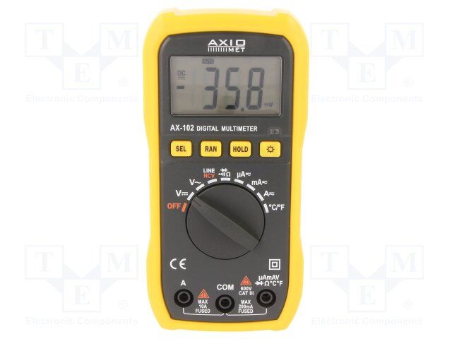 Axiomet AX-102 multimeter