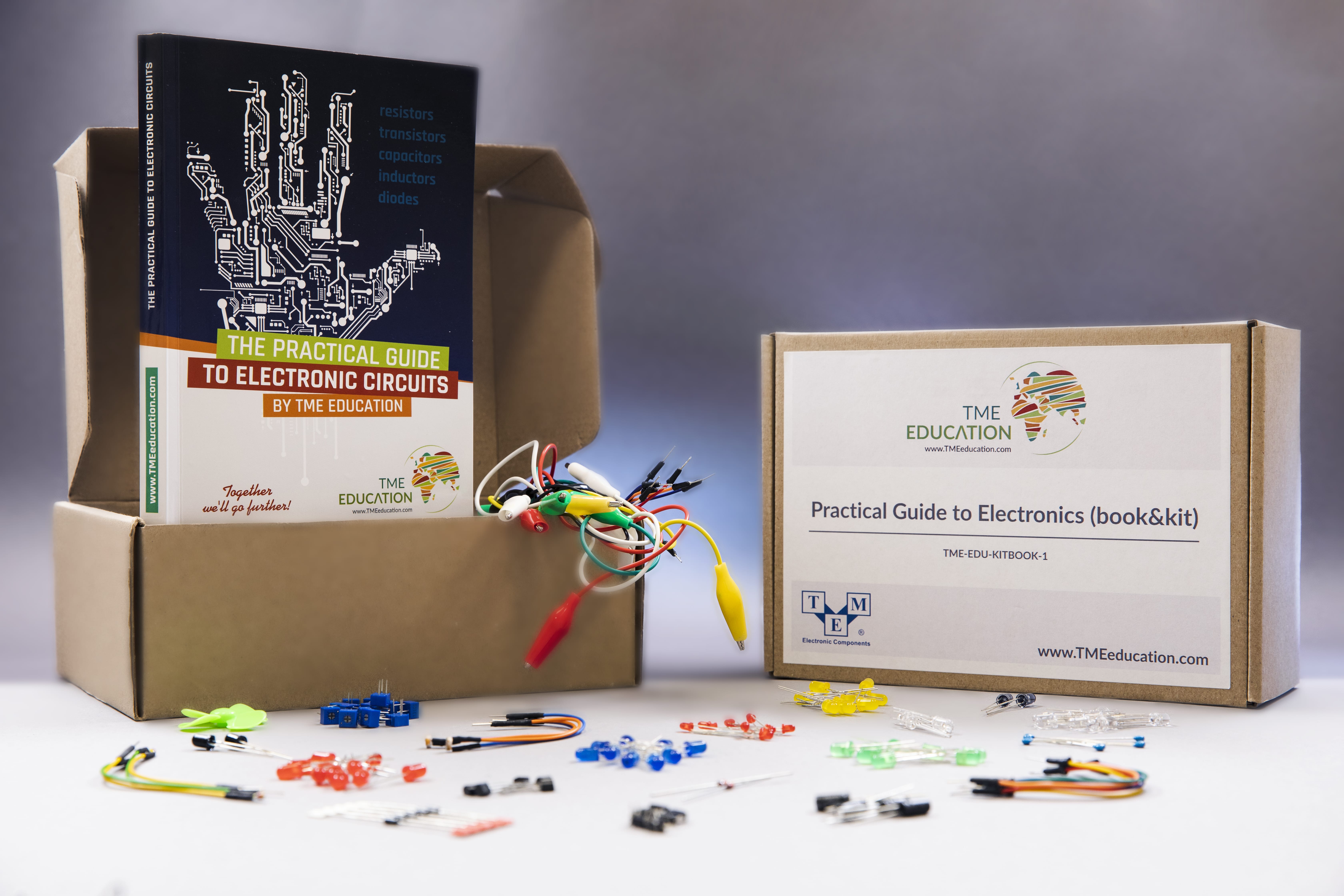 Review of the educational set: Practical Guide to Electronics (TME-EDU-KITBOOK-1)