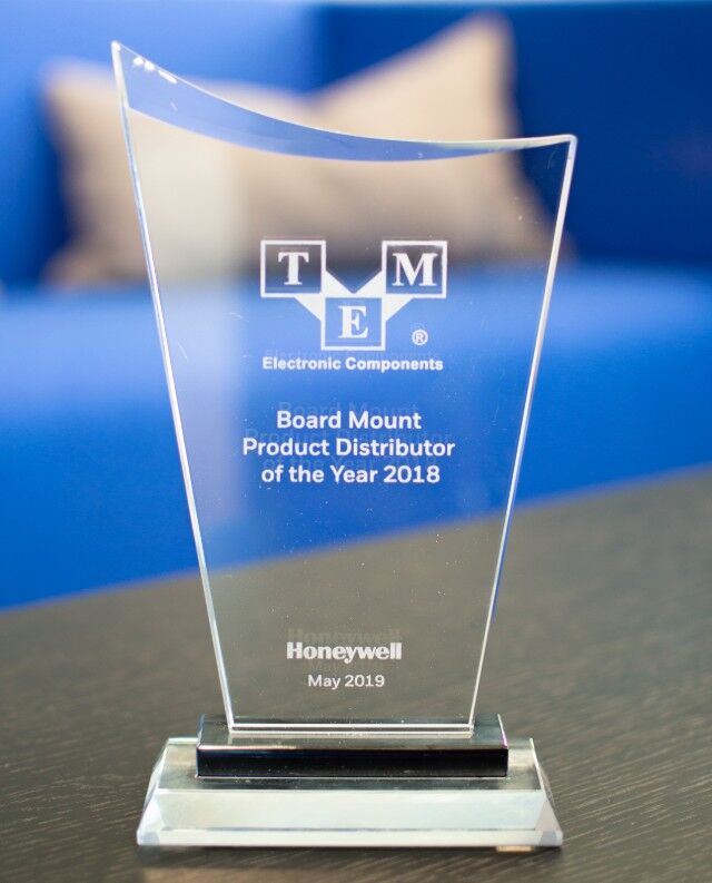 TME es el mejor distribuidor europeo de Honeywell en 2018