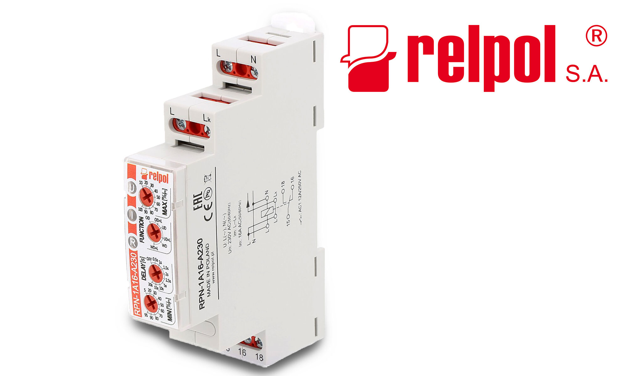 Relés de monitorización RPN para instalaciones de baja tensión
