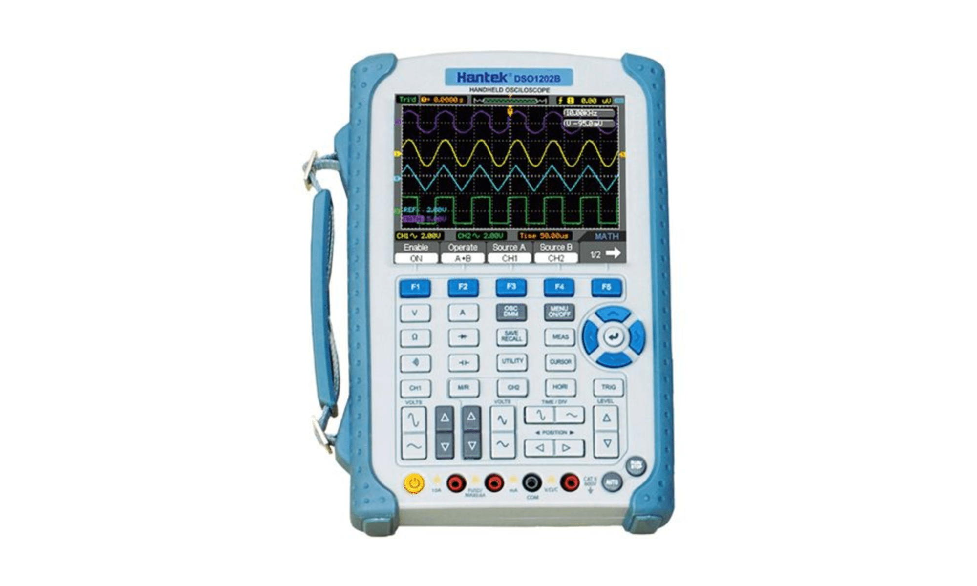 Osciloscopios manuales Hantek de la serie DSO1000B