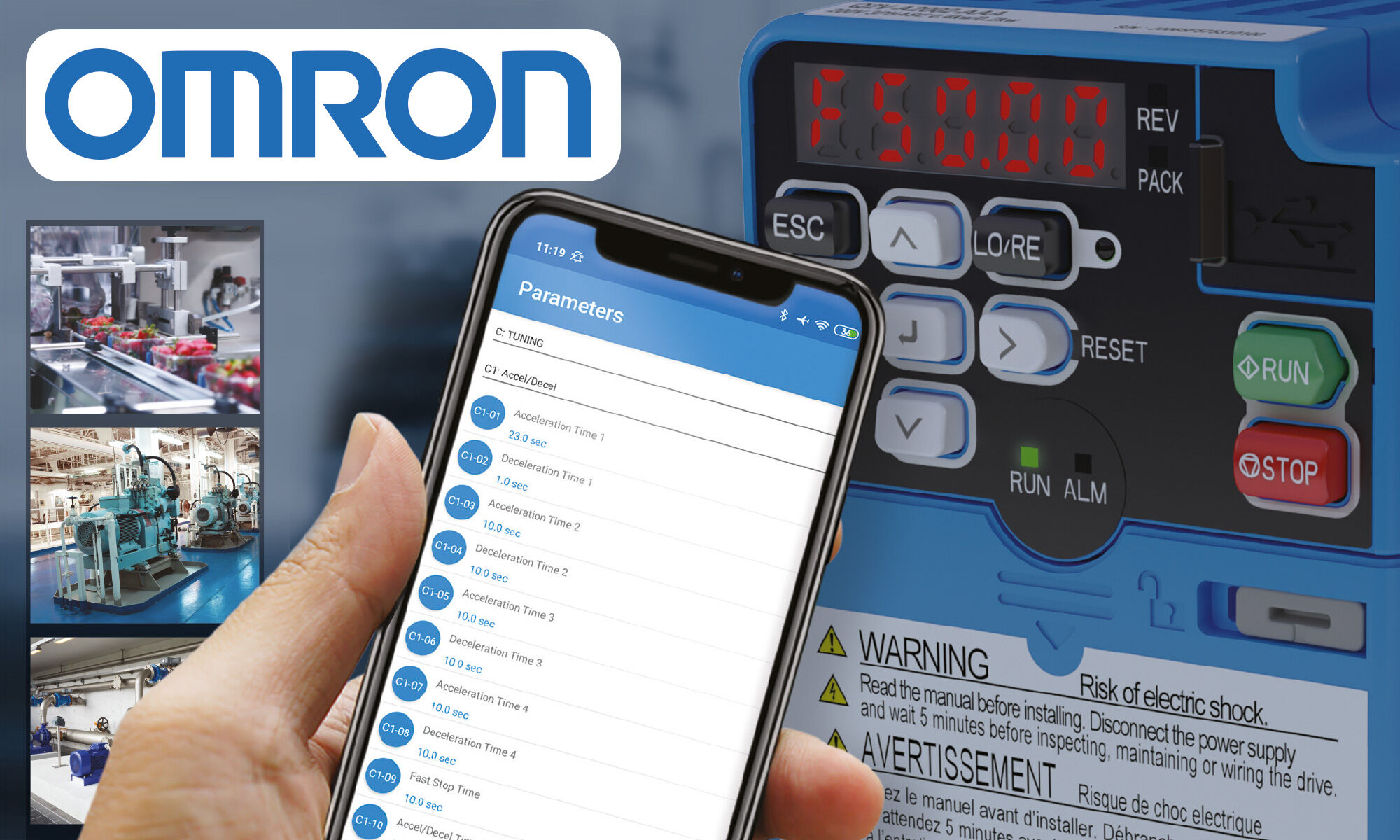 Las últimas soluciones de Omron para automatización