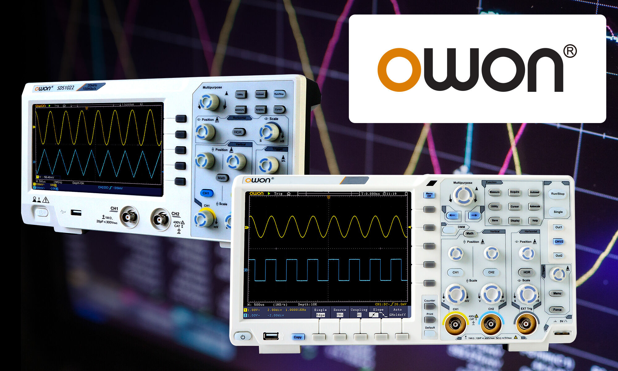Osciloscopios digitales de marca OWON ya en el catálogo de TME