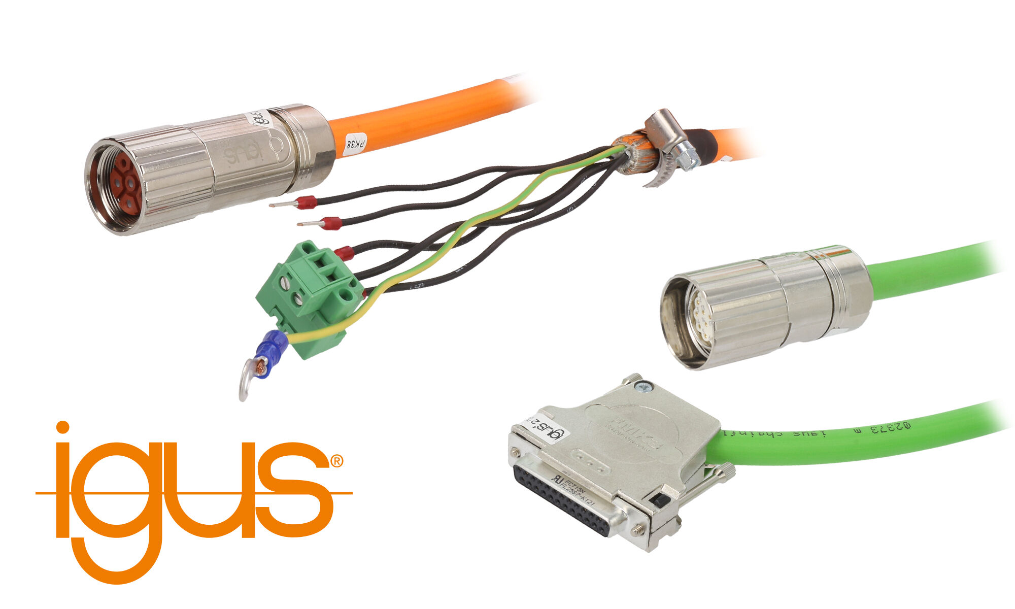 Cables mazos igus® de la serie chainflex® readycable®