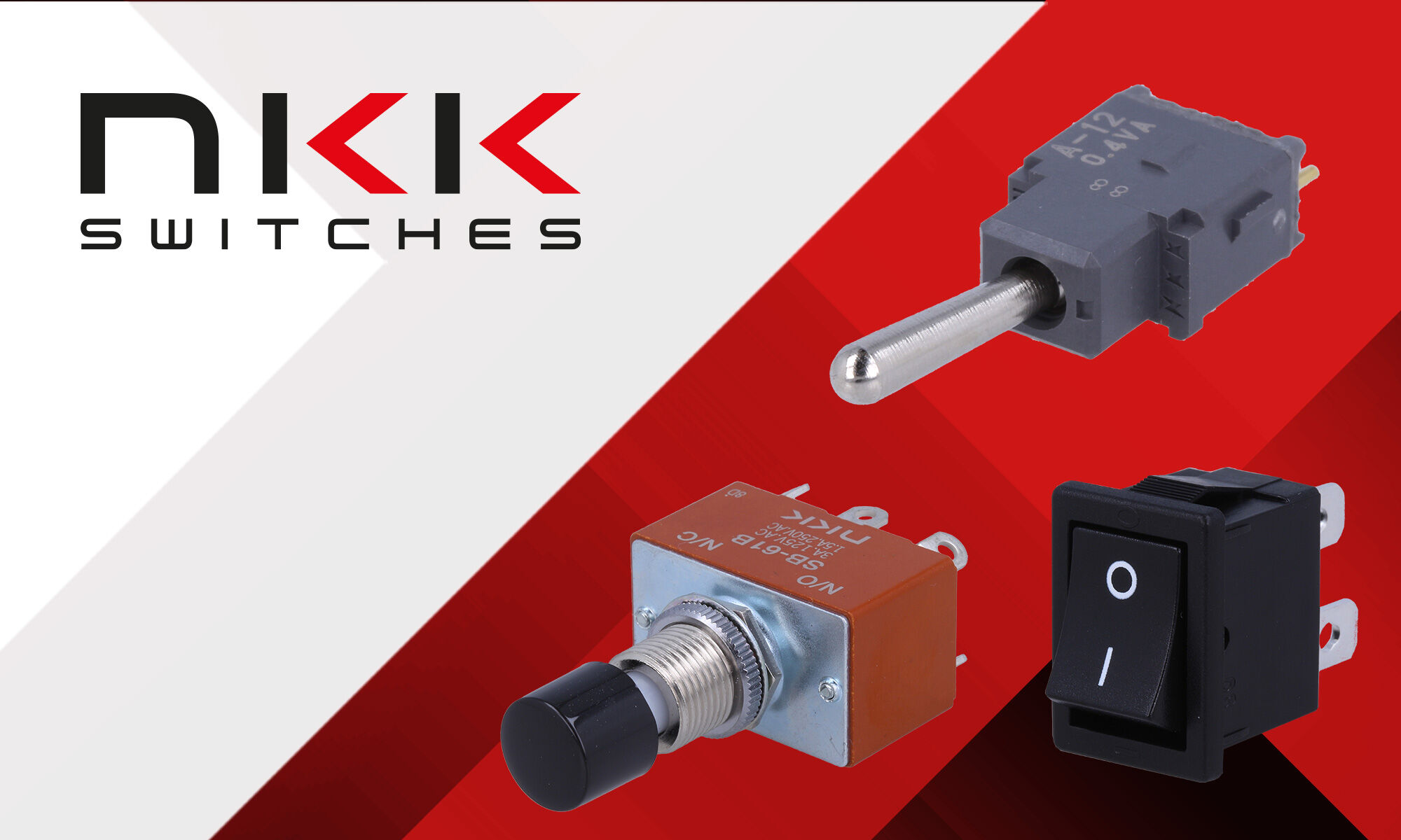 Interruptores NKK Switches ya en el catálogo de TME