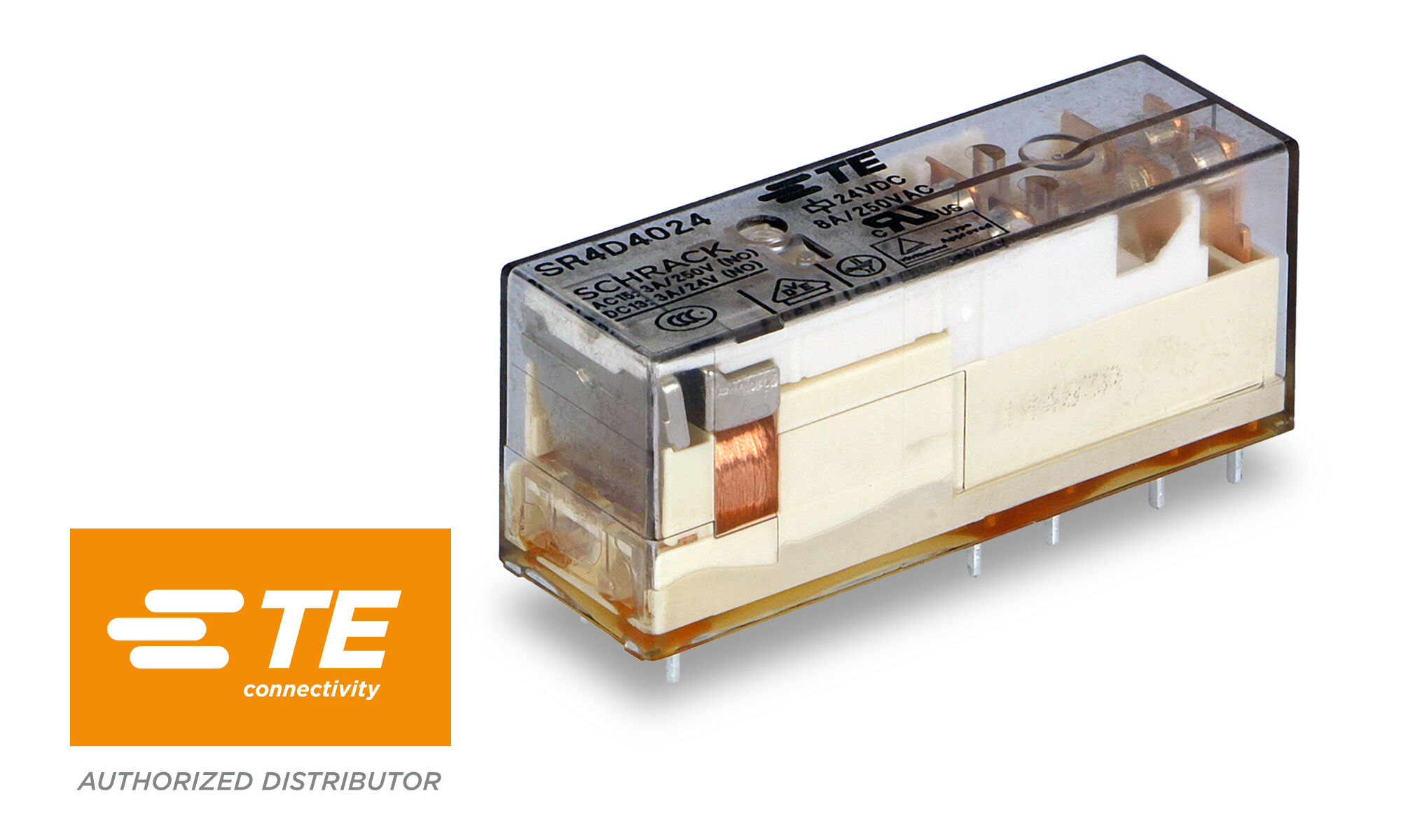 Relés de seguridad SR4D4024 de TE Connectivity