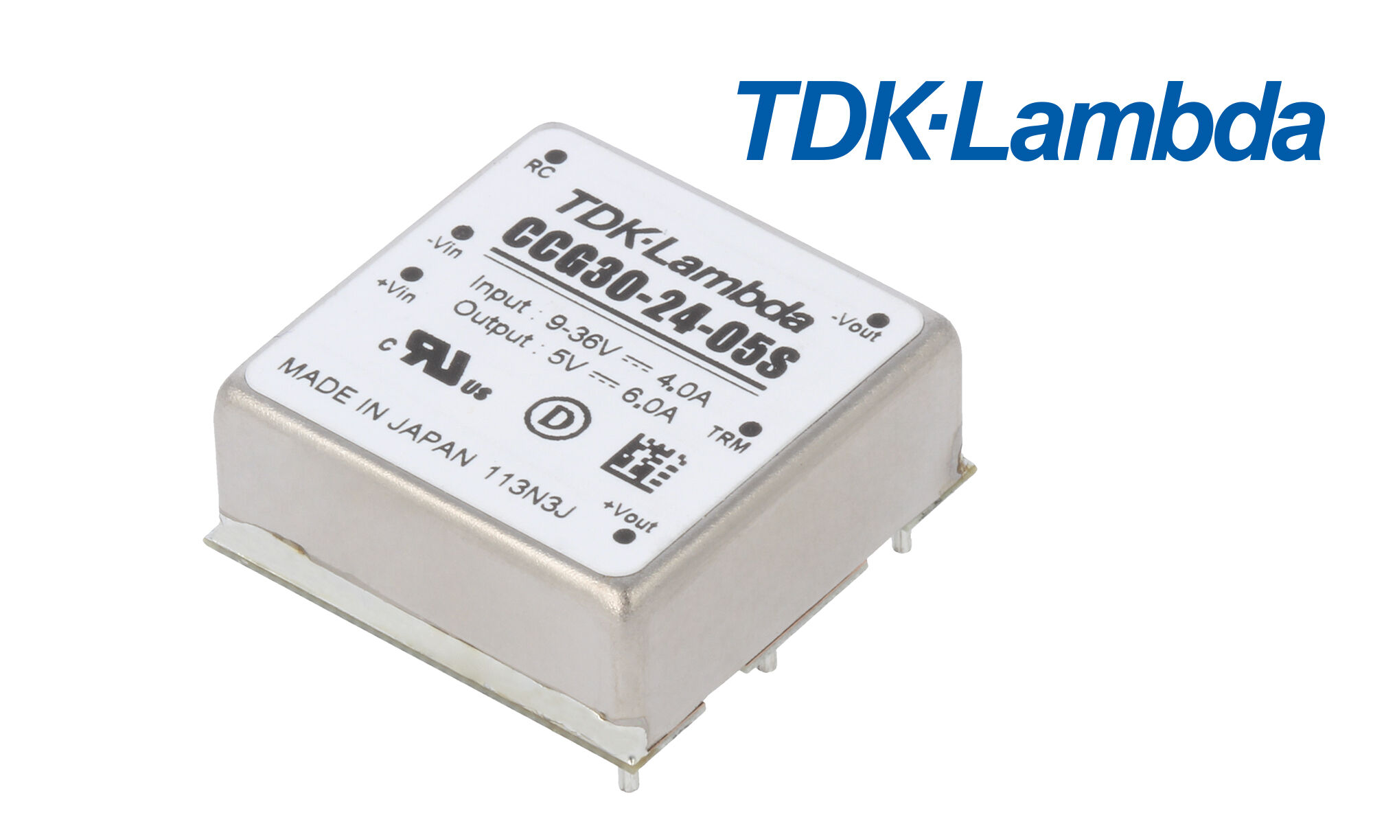 Convertidores industriales DC/DC de la serie CCG de TDK-Lambda