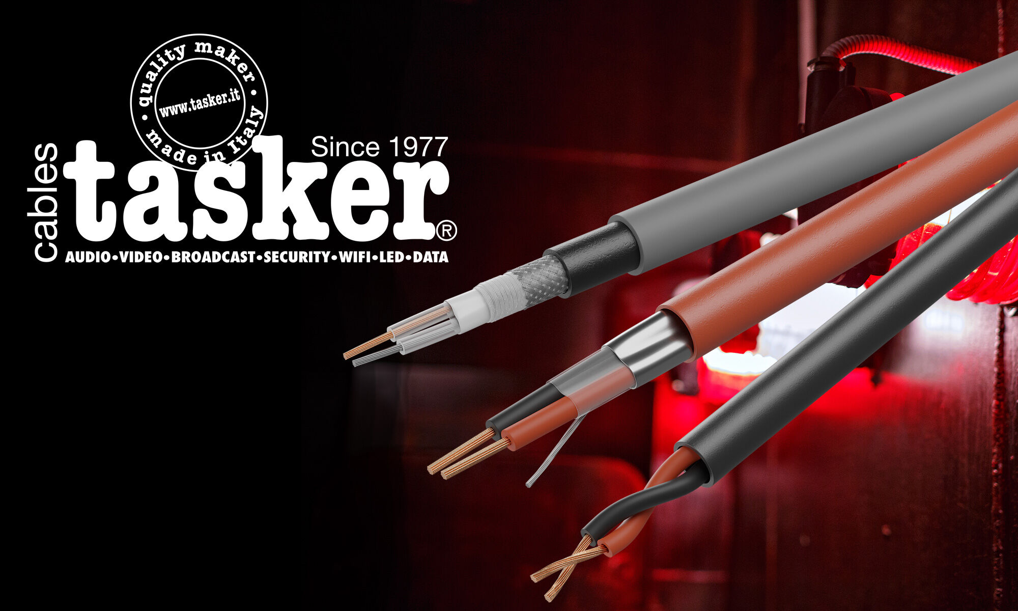 Los cables más duraderos de la marca Tasker