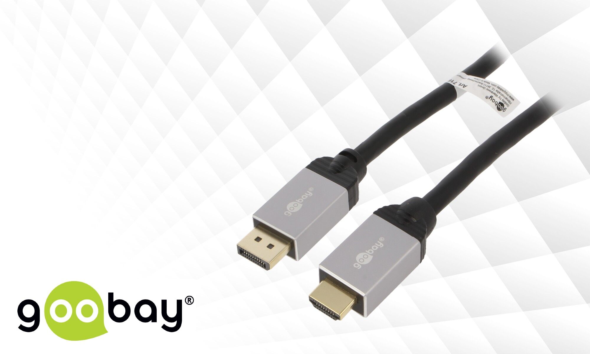 Cables de conexión Goobay Plus