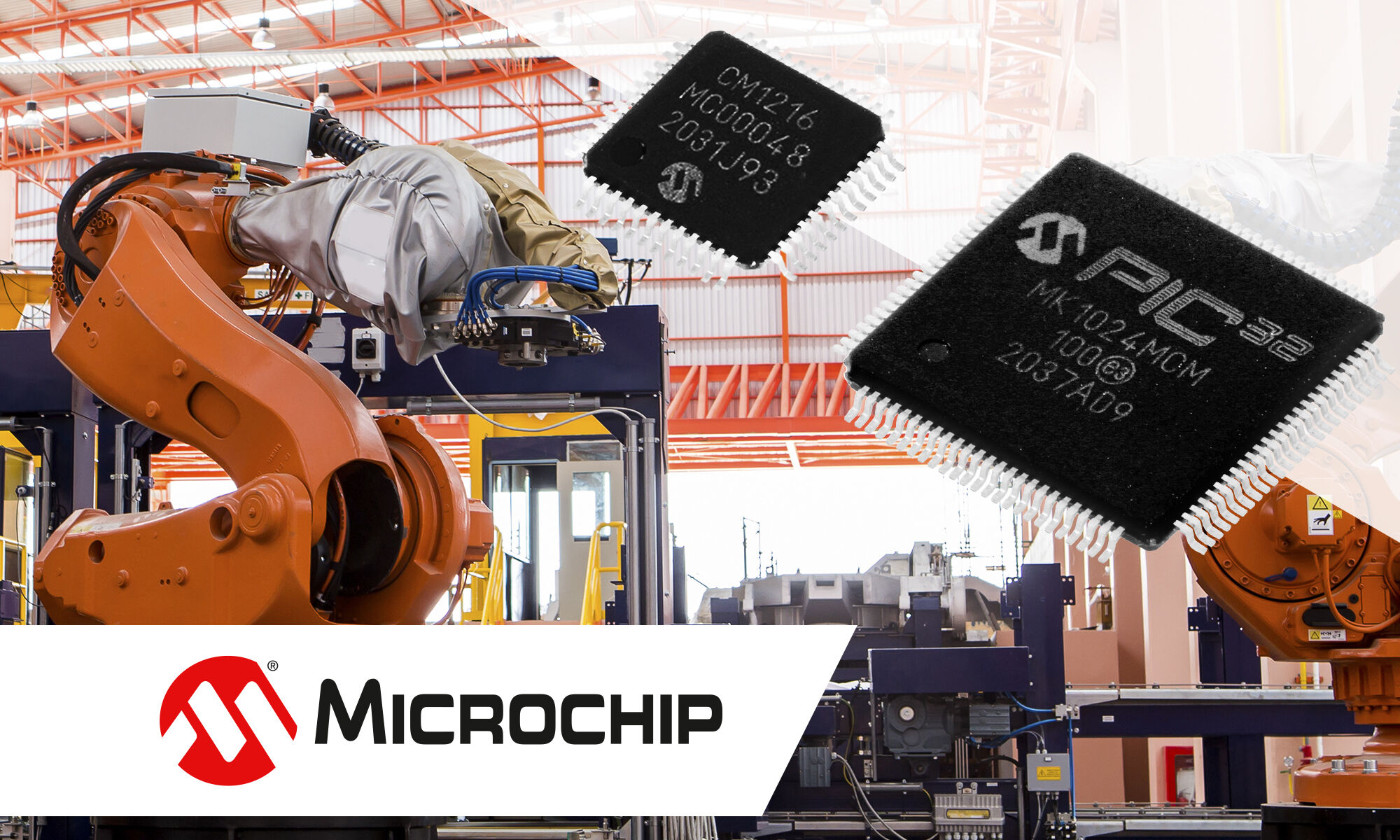 Microcontroladores Microchip para controlar motores eléctricos
