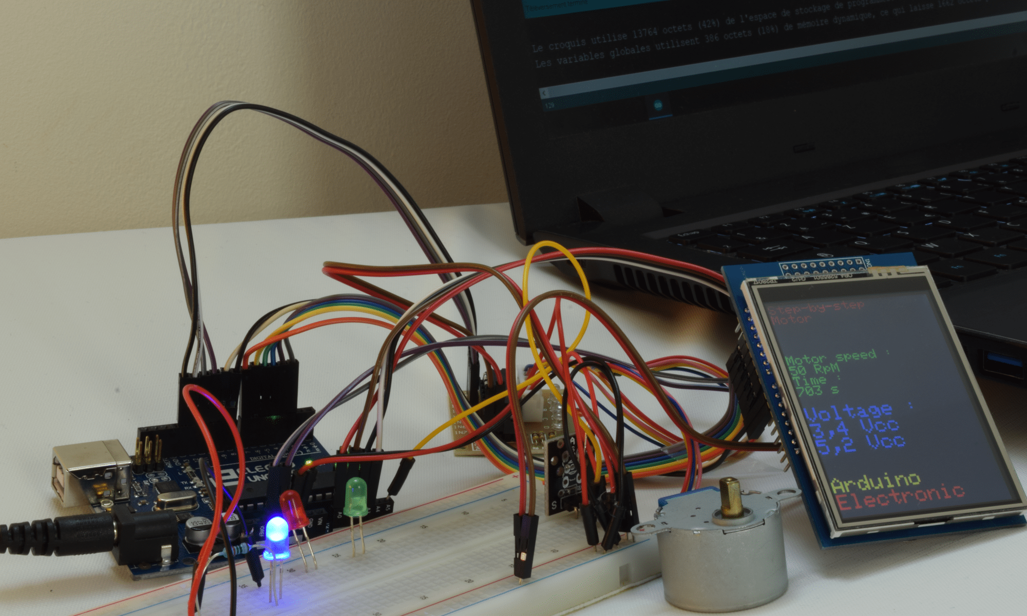 Arduino en pratique (la 1ère partie) – gestion du module d'afficheur