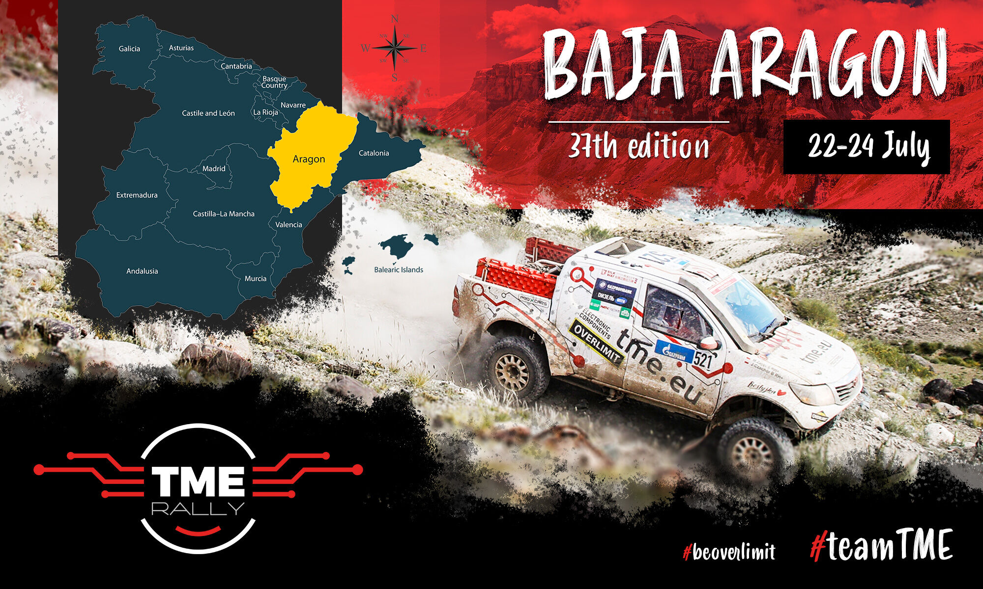 TME Rally en Baja Aragón