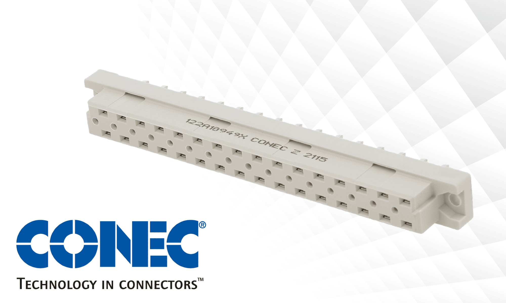 Conector 122A10949X tipo D en estándar DIN 41612
