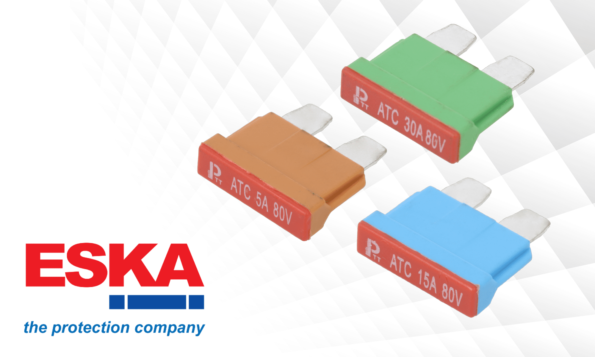 Nuevos fusibles de automóviles de la marca Eska
