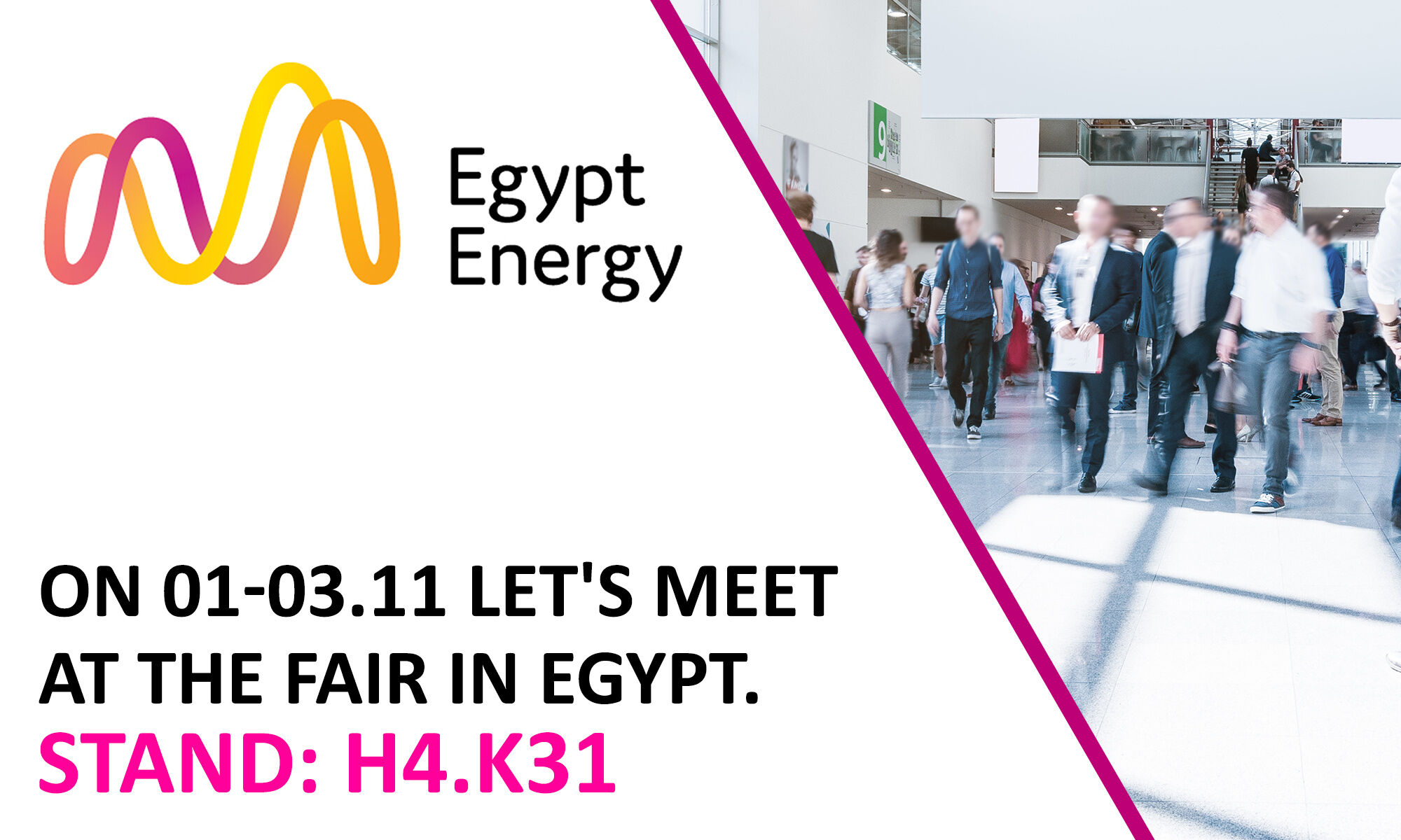 Visit TME at Egypt Energy