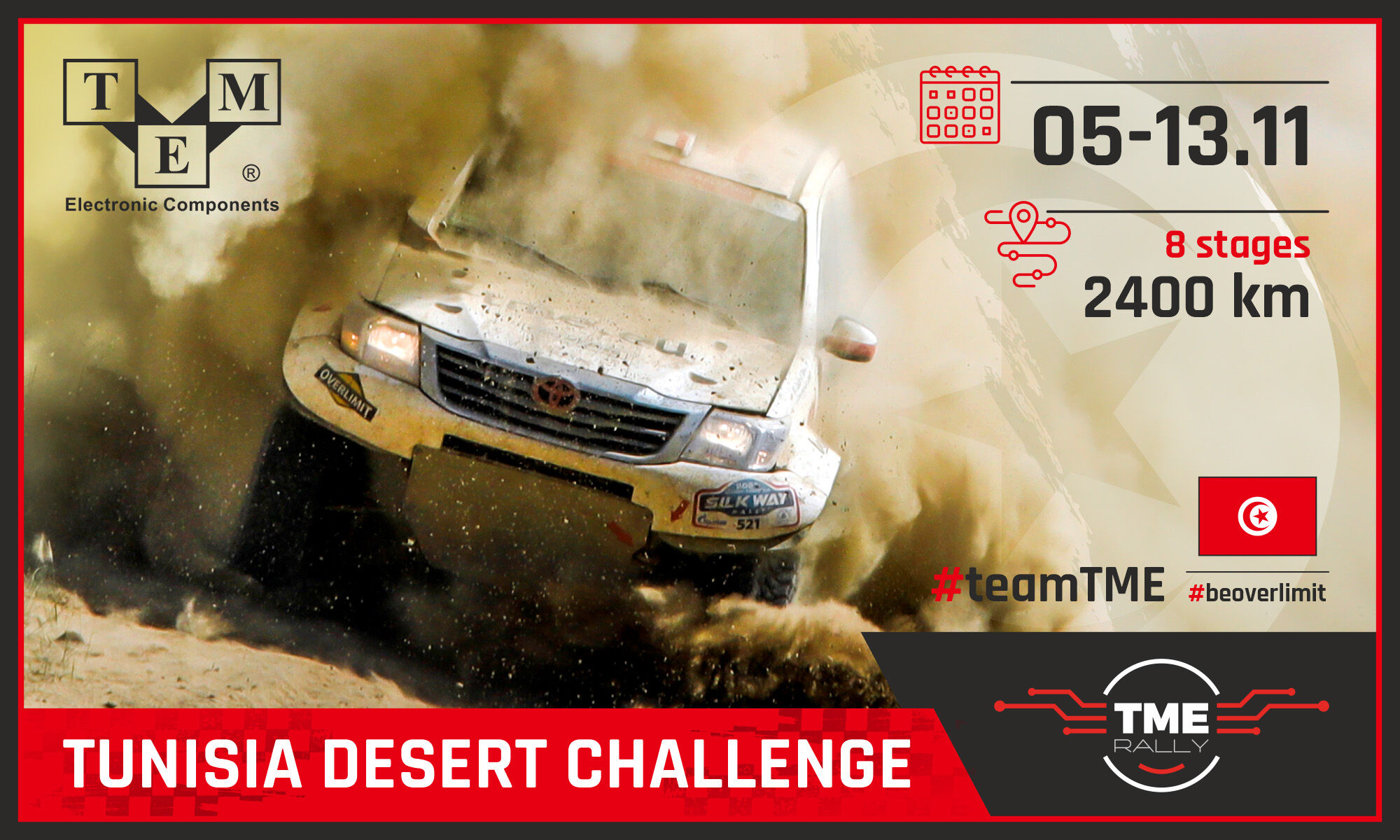 TME Rally se va a Tunisia Desert Challenge