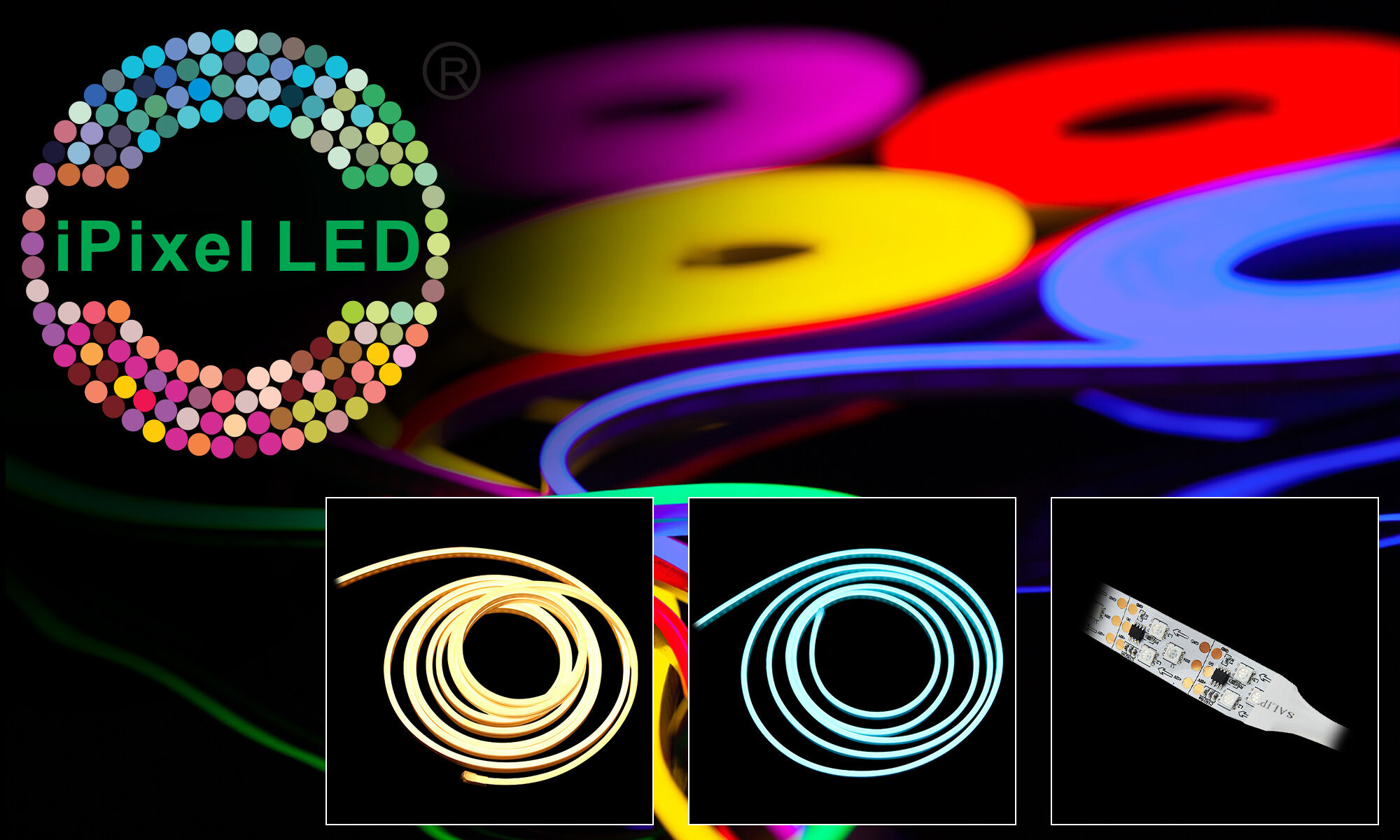 Iluminación programable con tiras de LED iPixel