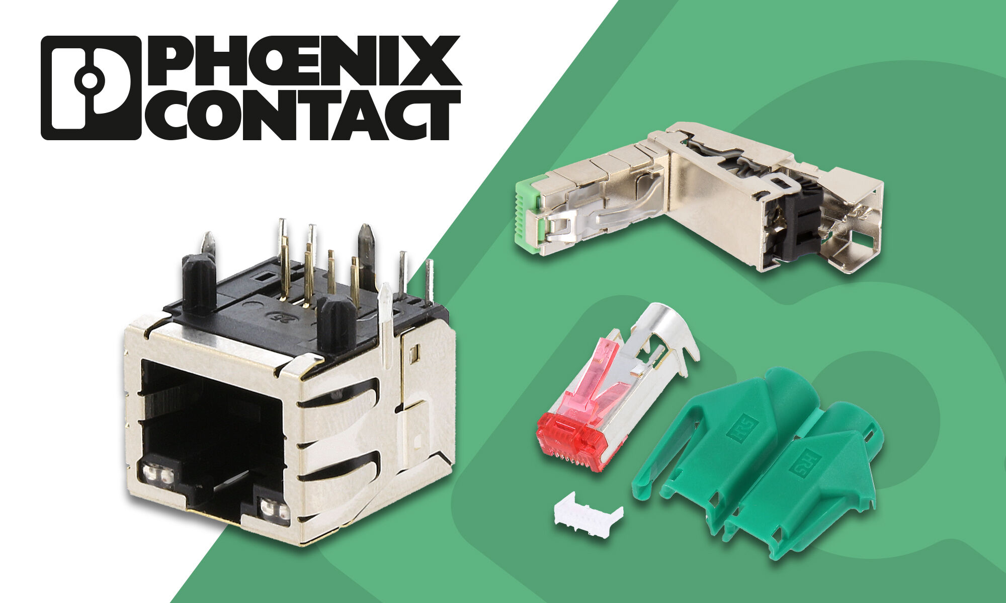 Conectores RJ45 para aplicaciones industriales de Phoenix Contact