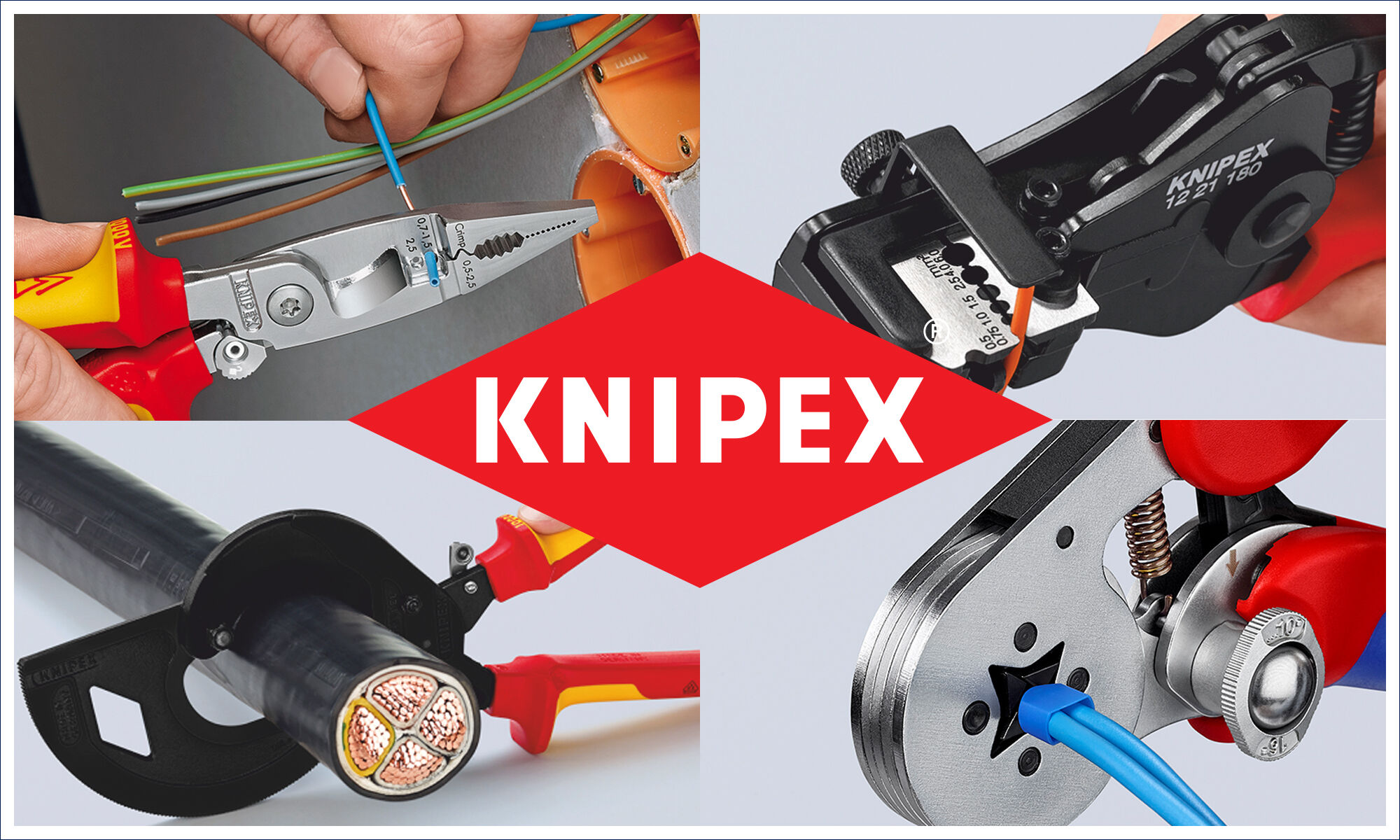Selección de herramientas profesionales de la marca KNIPEX