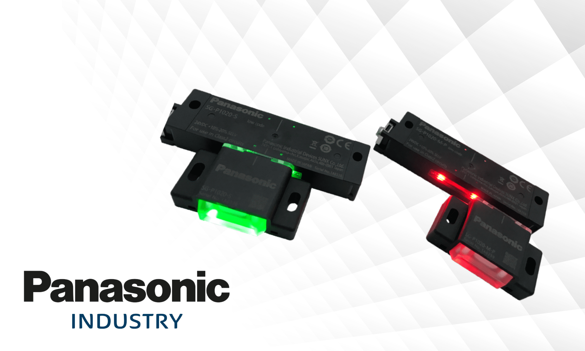 Sensores de seguridad de la serie SG-P de Panasonic