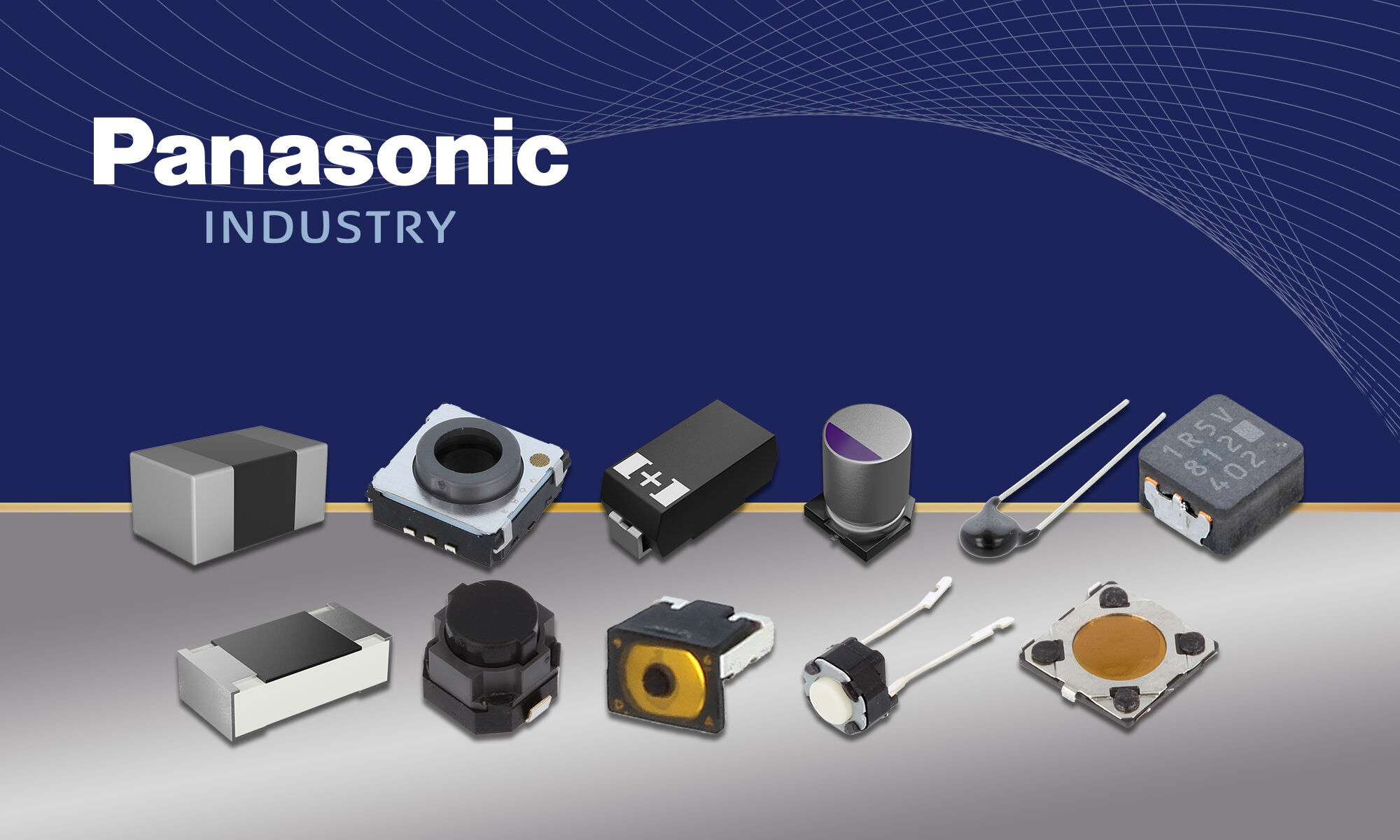 Componentes pasivos y electromecánicos de Panasonic