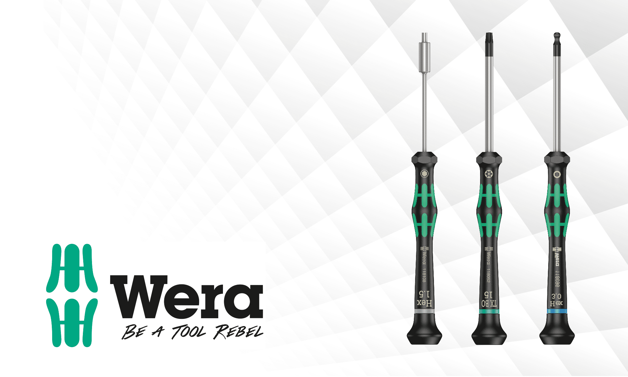 Destornilladores precisos y ergonómicos de la marca WERA