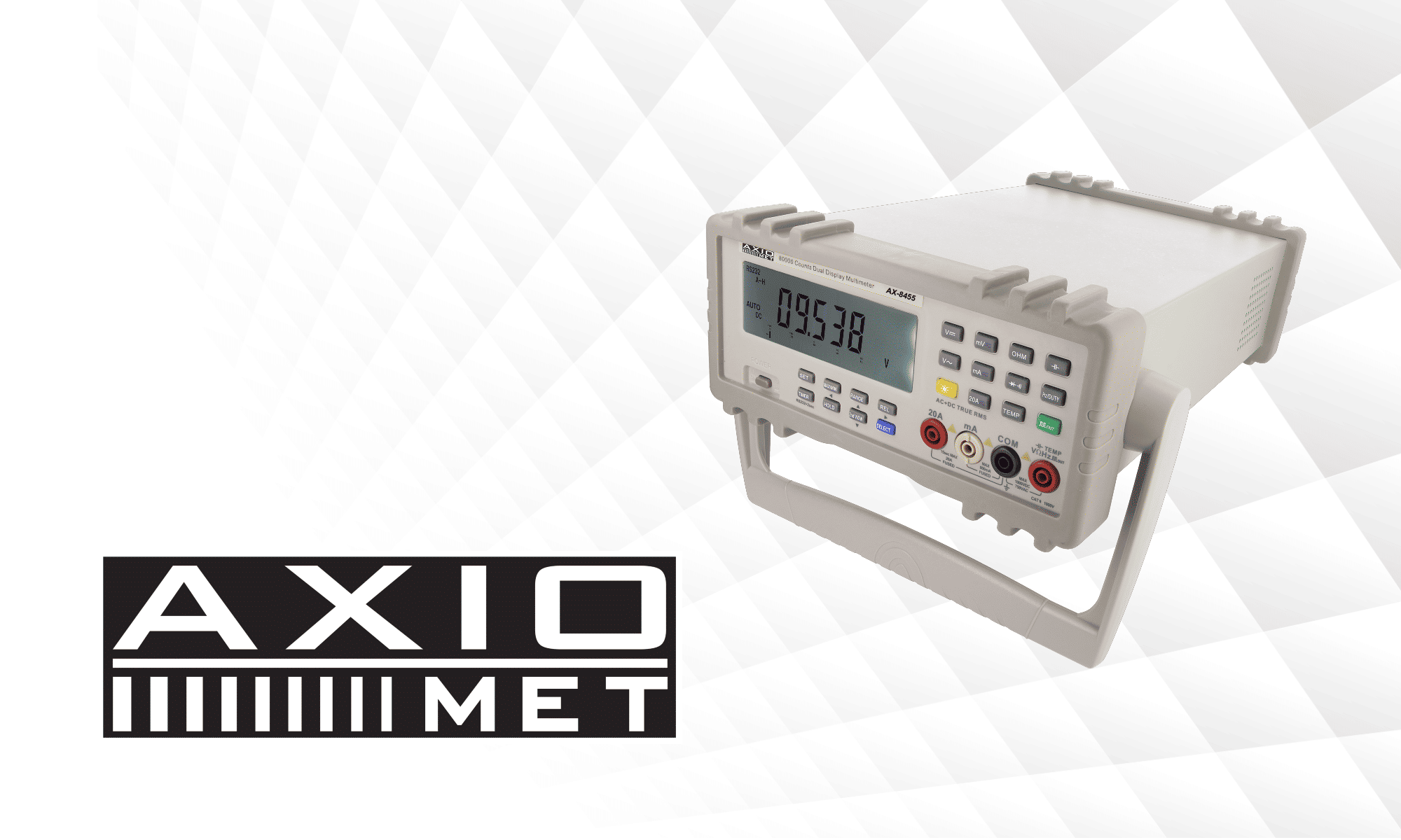 Multímetro de sobremesa Axiomet AX-8455