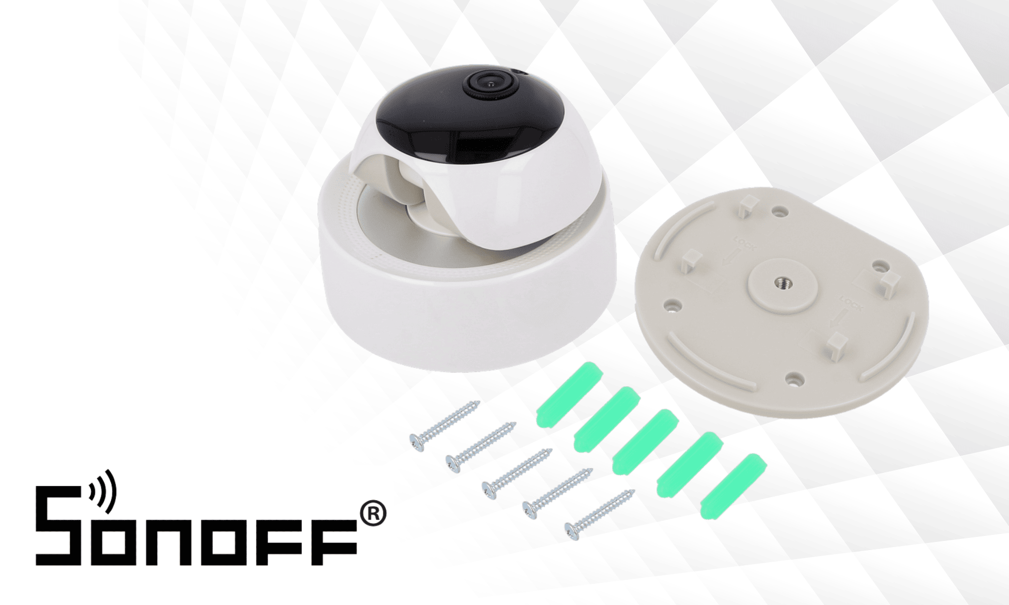 Cámara inalámbrica GK-200MP2-B de la marca Sonoff