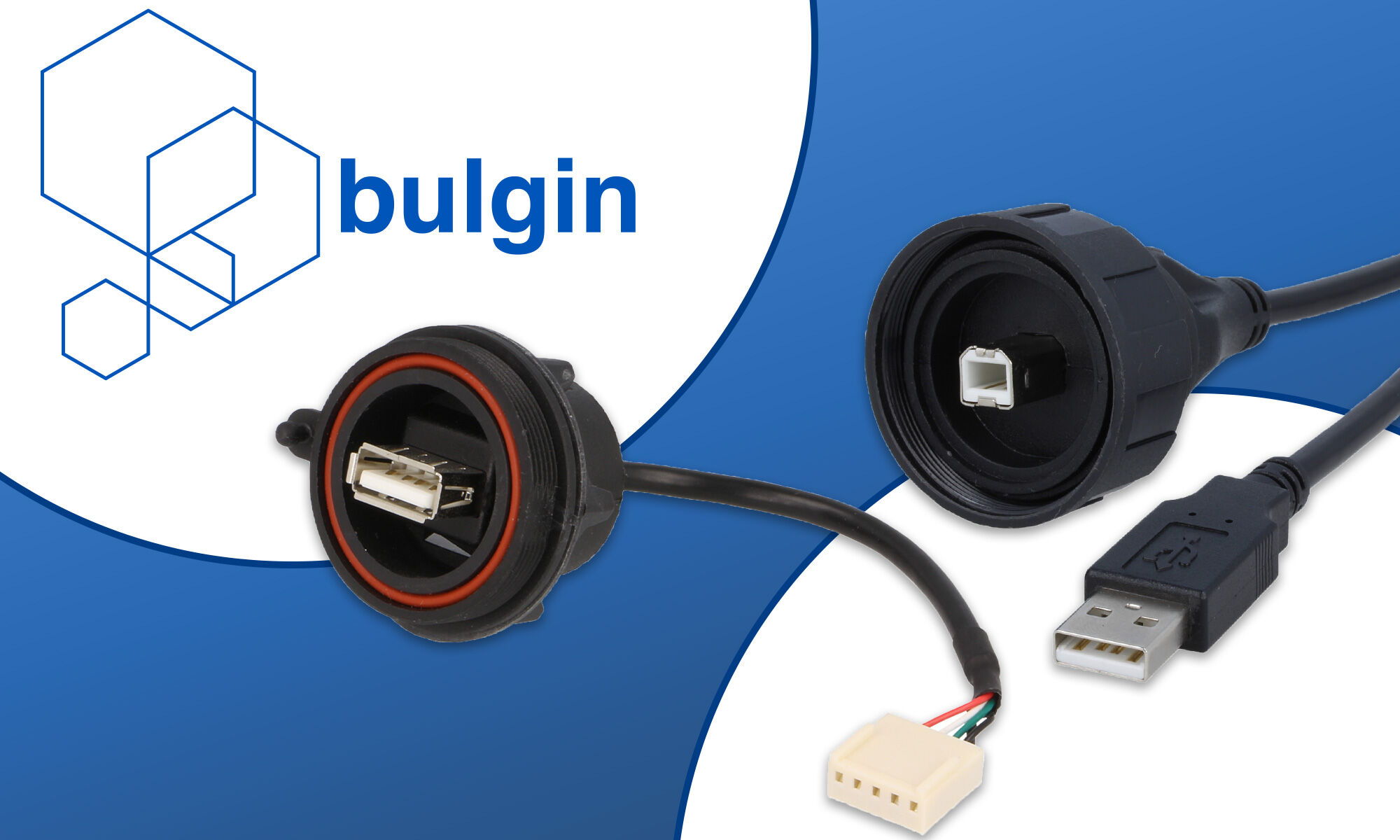 Conectores USB Bulgin Buccaneer – calidad de conexiones asegurada