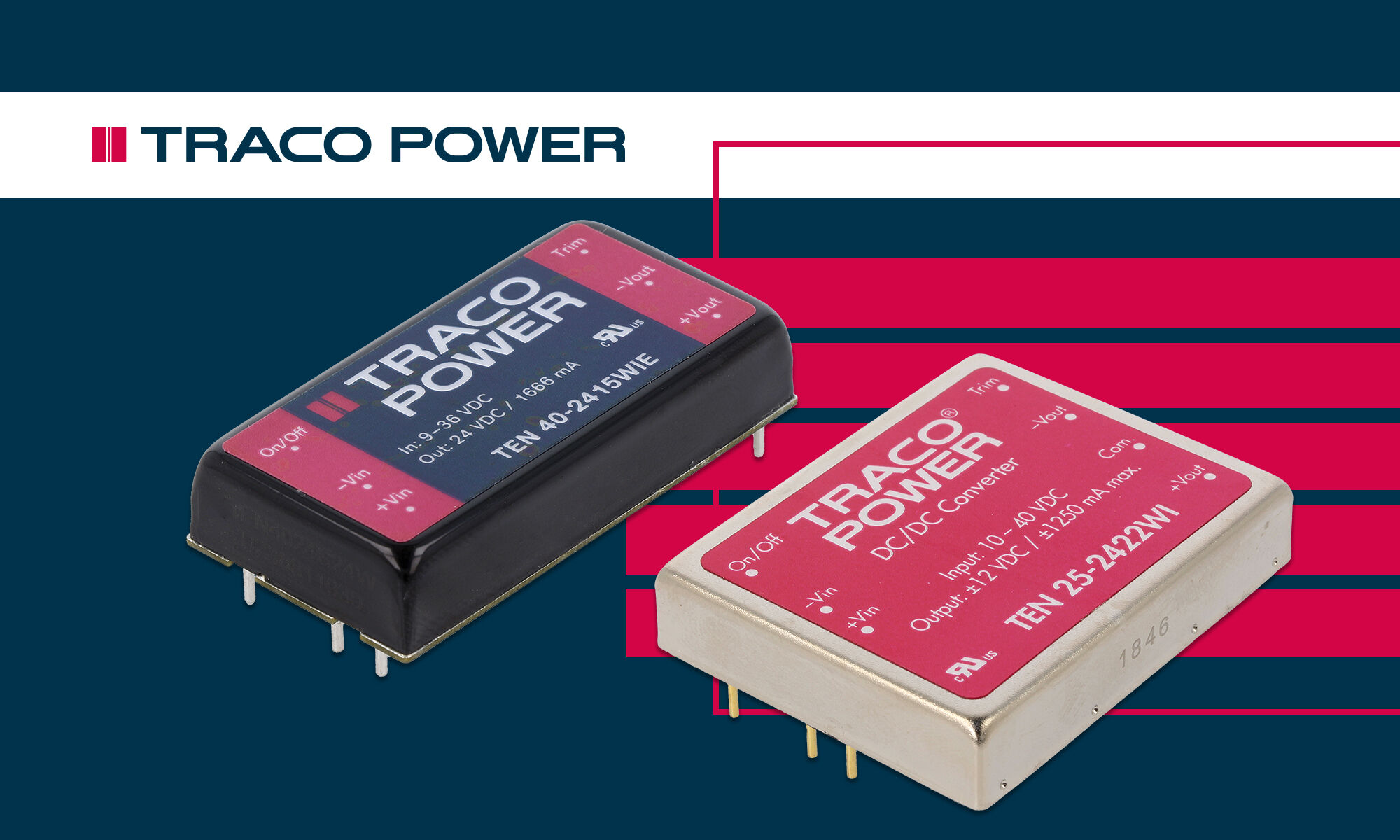 Traco Power en la oferta de TME – convertidores en los que puede confiar
