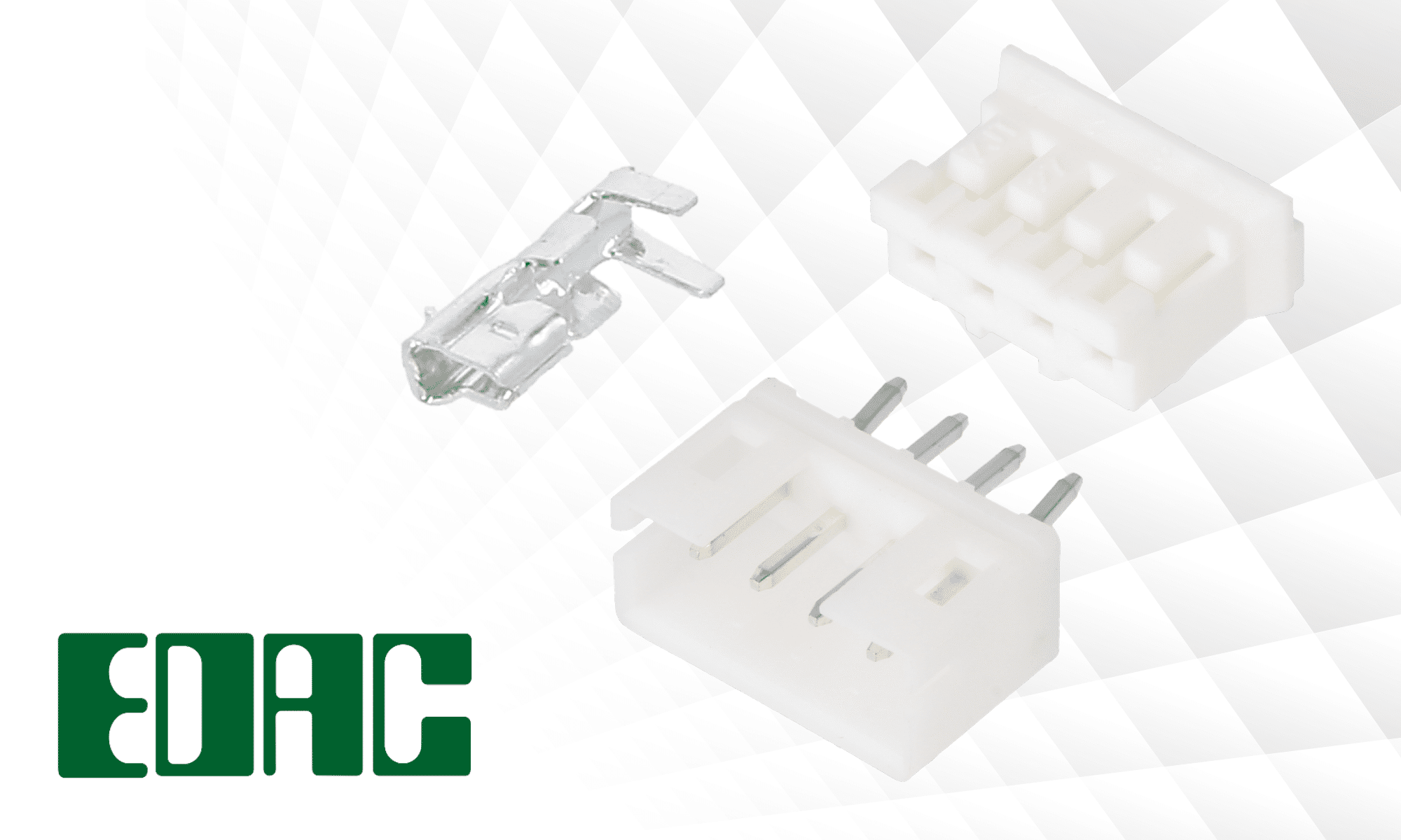 Conectores de señal en ráster de 2 mmde la marca EDAC
