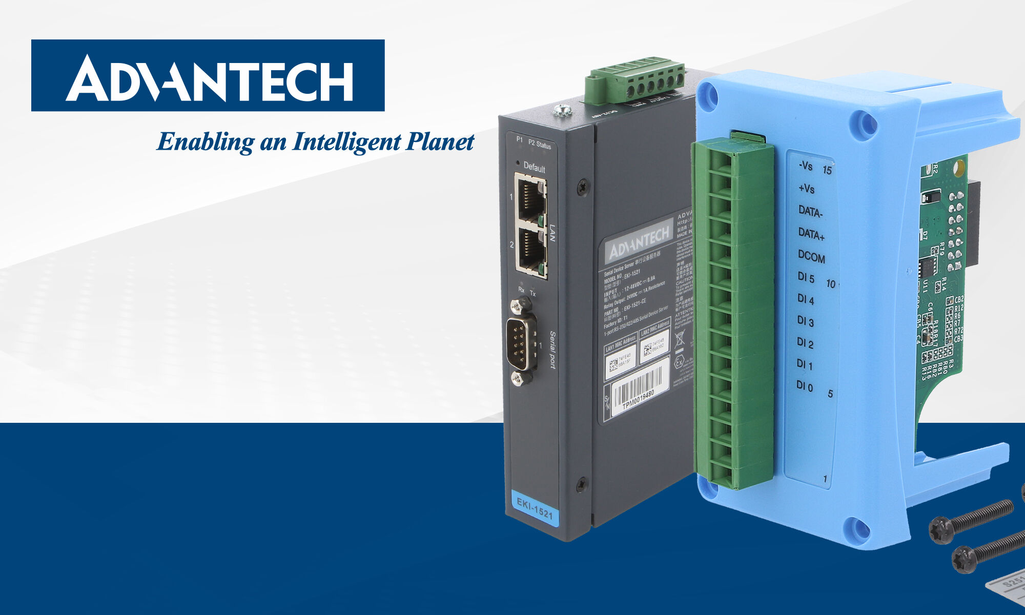 Redes industriales con soluciones de la marca Advantech