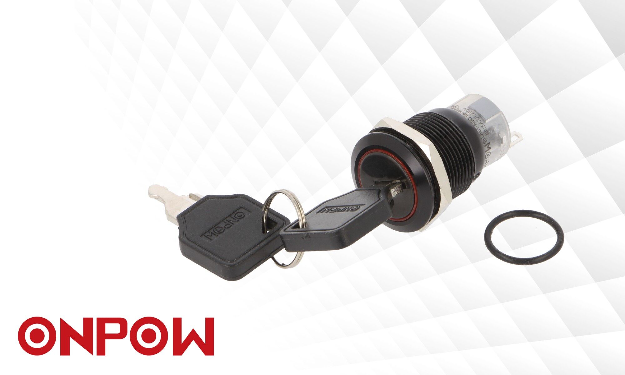 Interruptor de llave de dos posiciones de la marca ONPOW