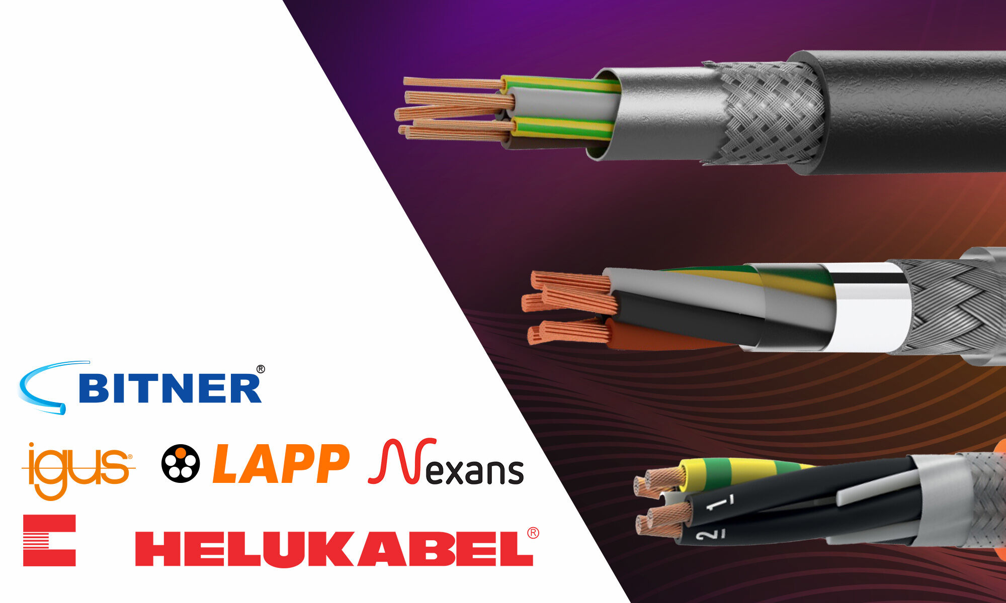 Cables para servoaccionamientos – soluciones especializadas para clientes exigentes