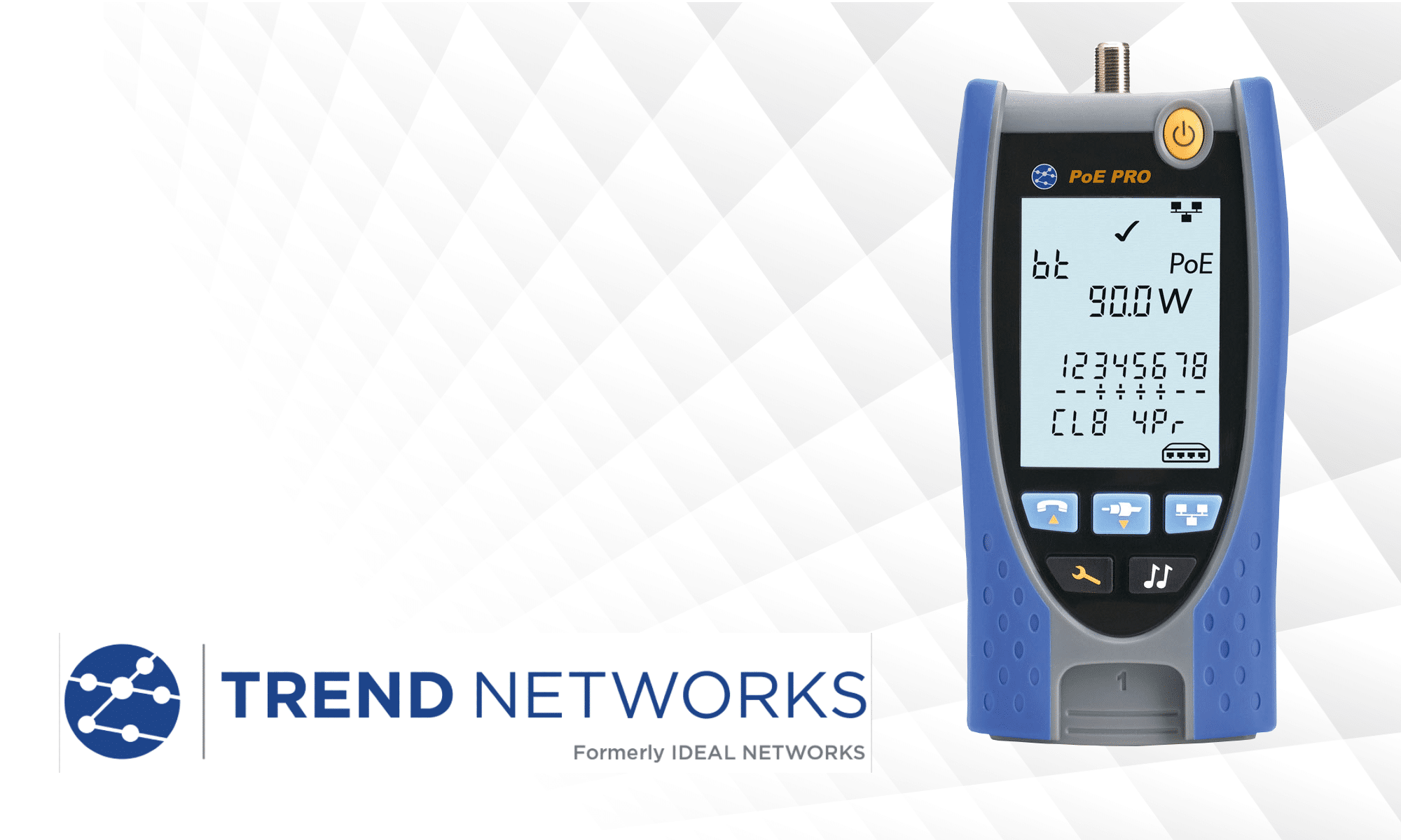 Nuevos probadores de cables de red de la serie VDV II de Trend Networks