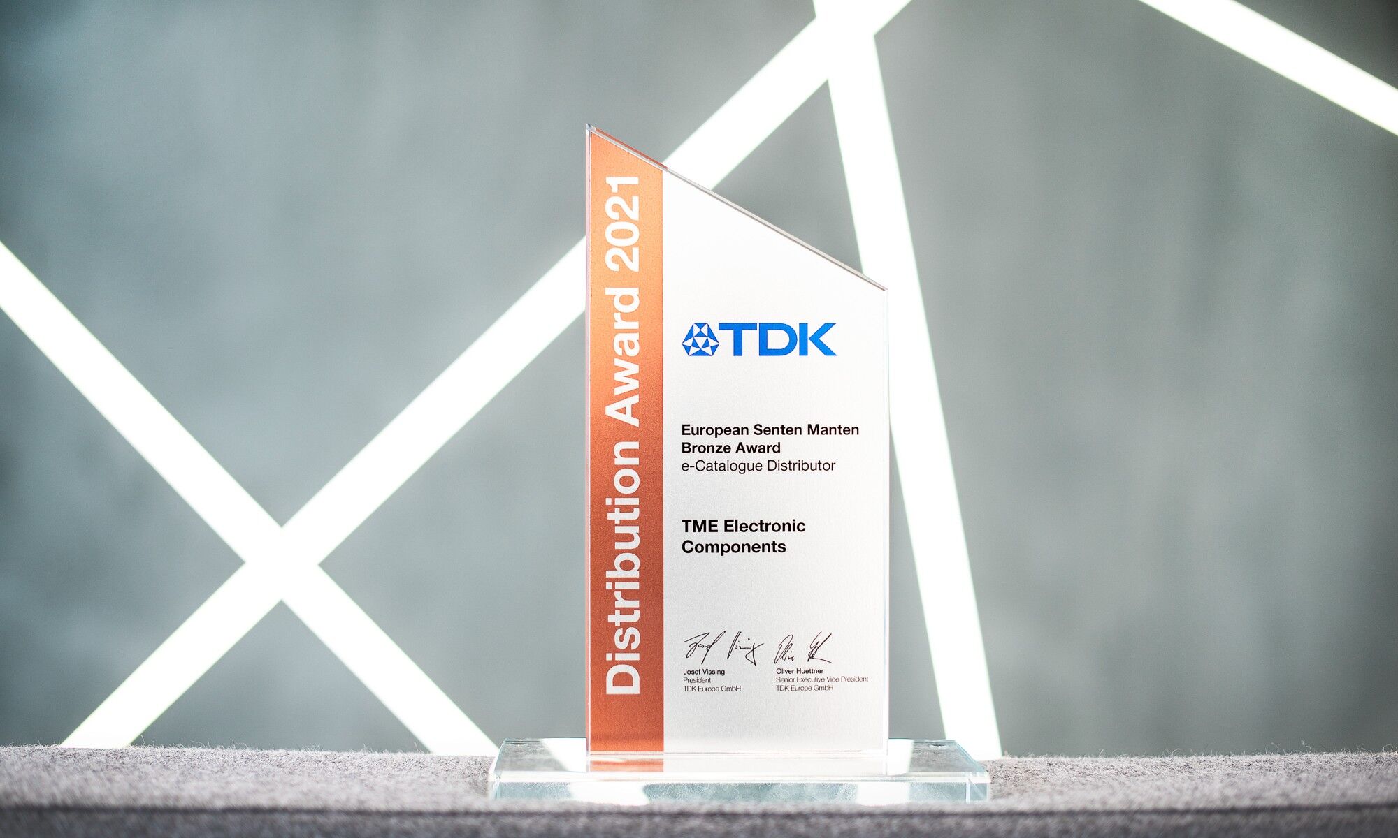 Premio para TME de TDK