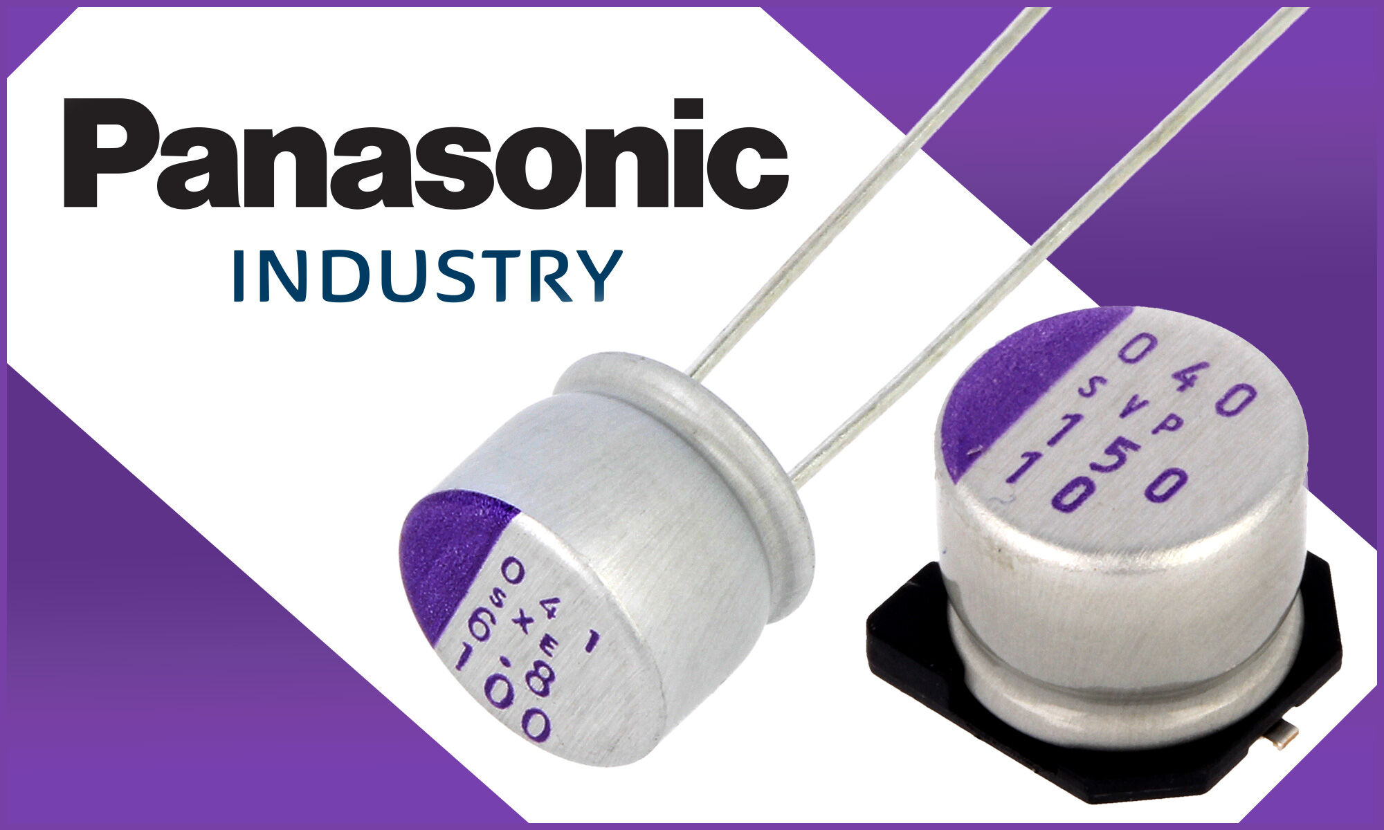 Condensadores del grupo OS-CON de la marca Panasonic