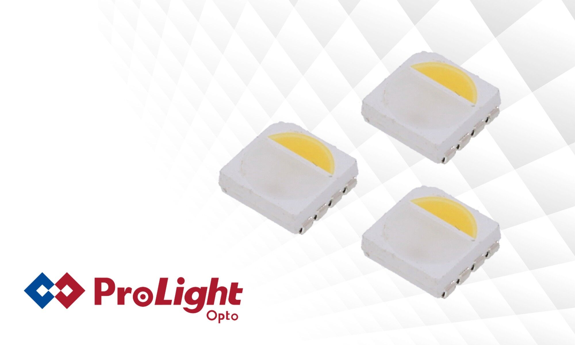 Diodos LED RGBW de la serie PE8A de la marca Prolight