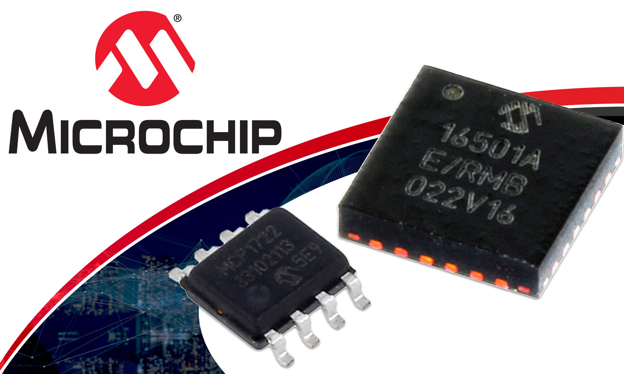 Analogue and mixed-signal integrated circuits by Microchip | Transfer  Multisort Elektronik India, image size:2000x1200