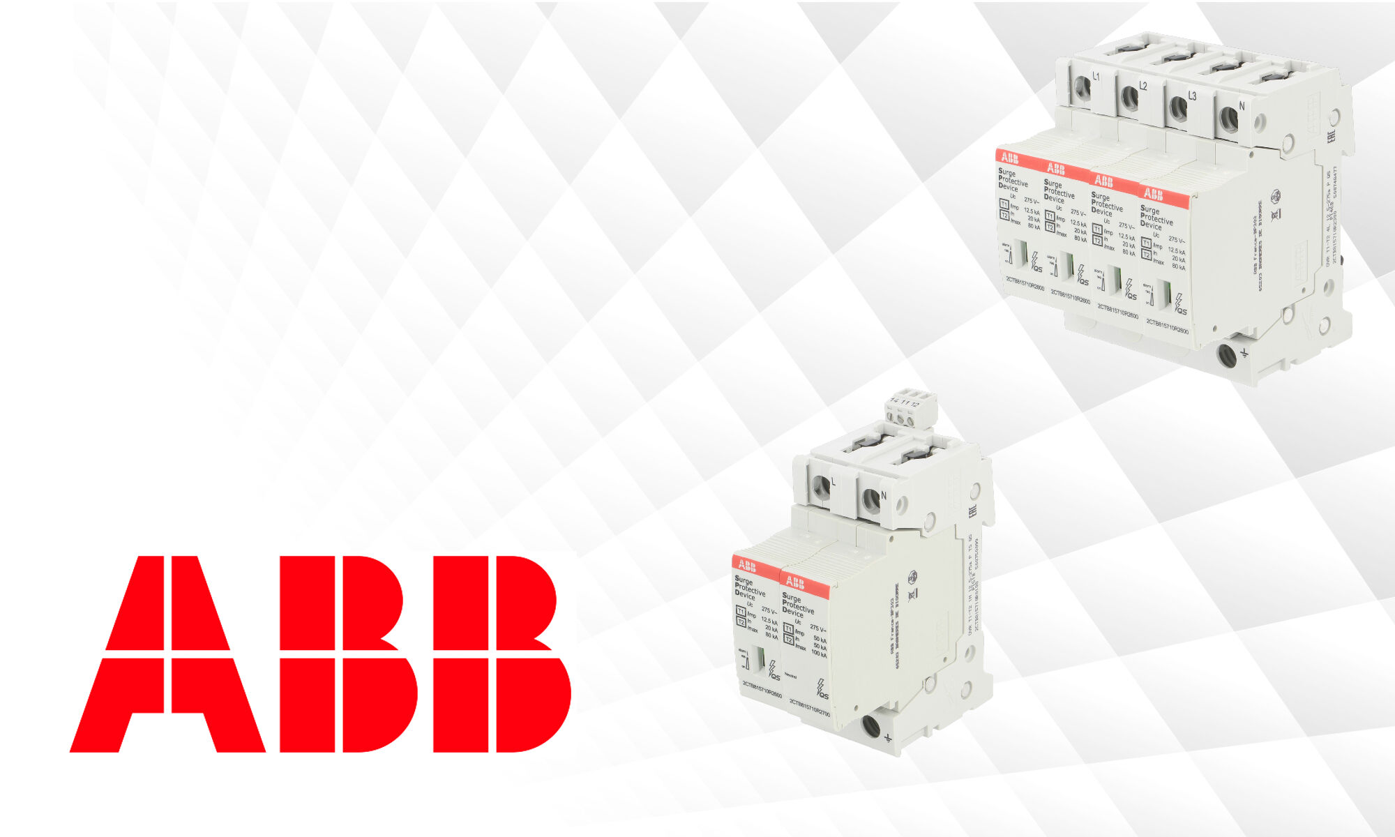 Limitadores de sobretensión OVR de la marca ABB