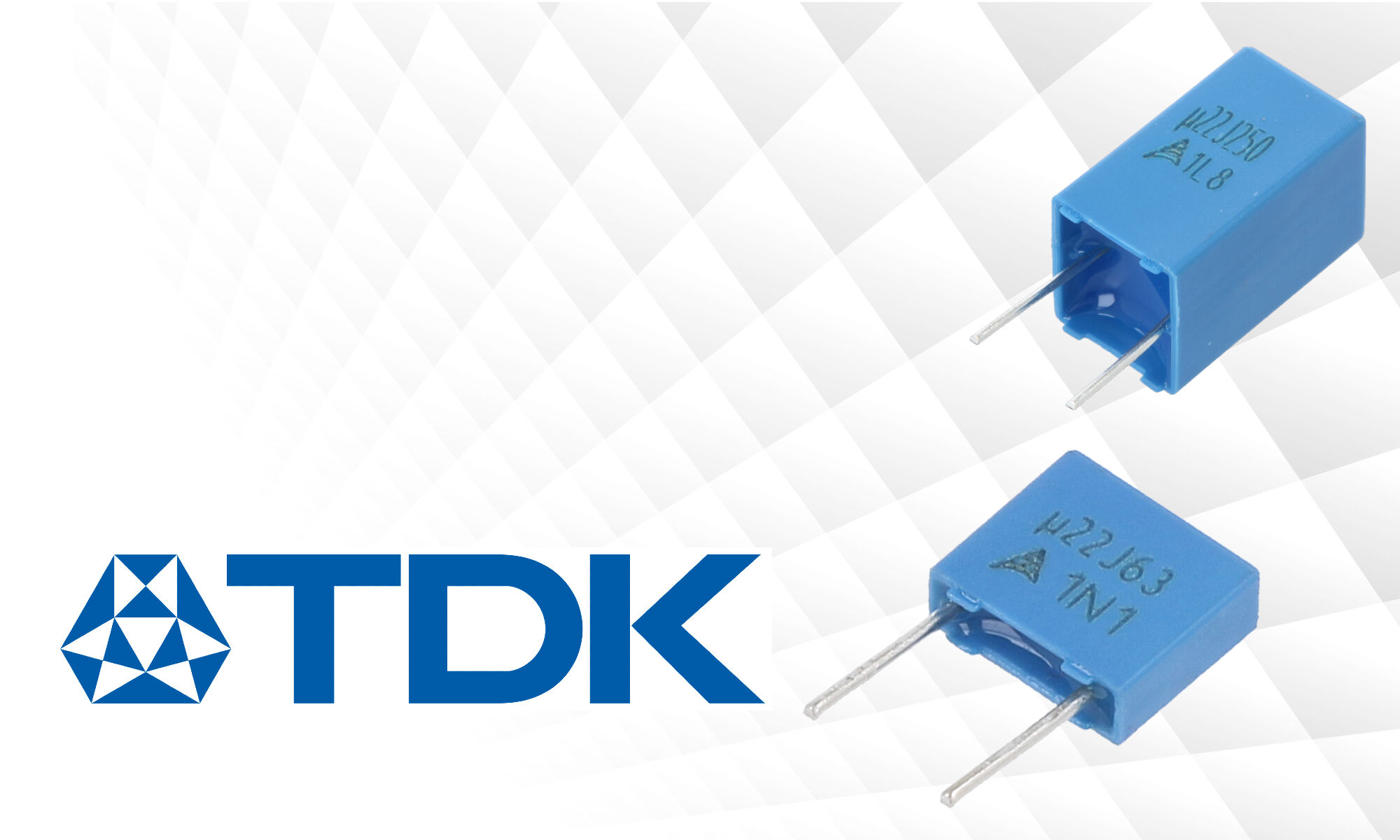 Condensadores de poliéster del fabricante TDK/TDK