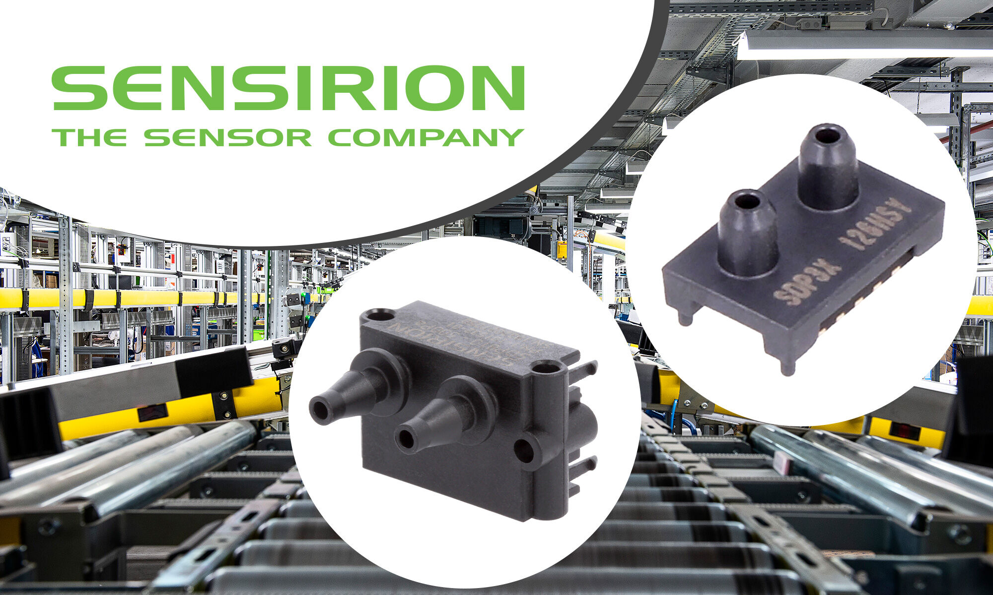 Sensores de presión diferencial de la marca Sensirion