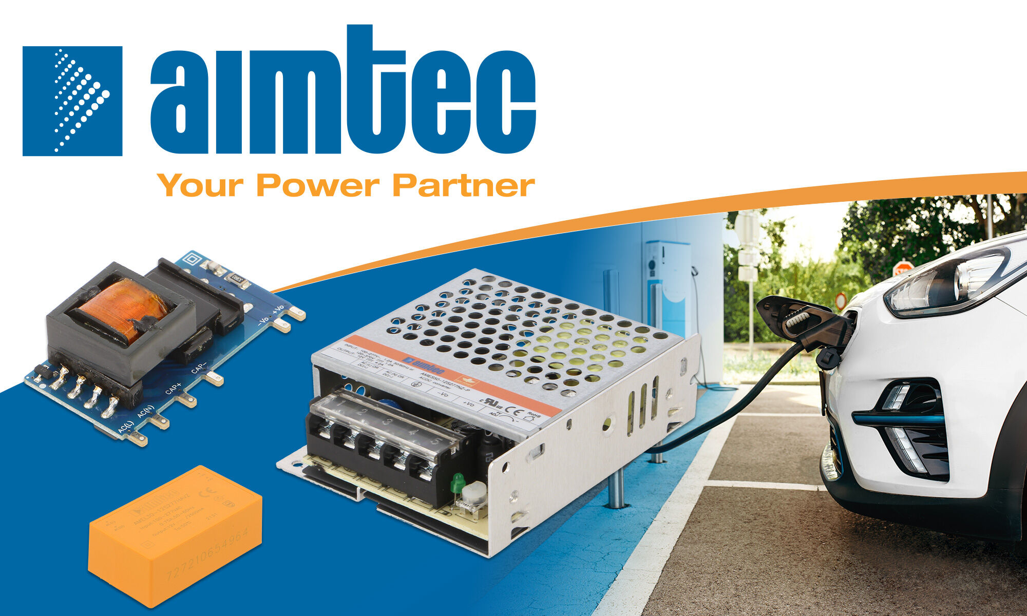 Convertidores AIMTEC para aplicaciones en la industria EV