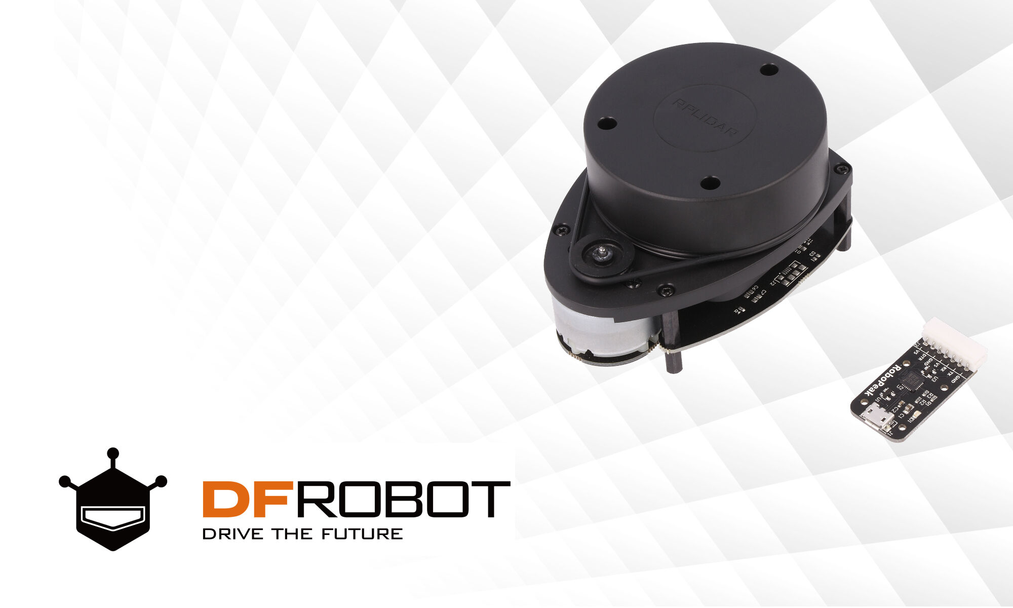 360-degree 2D laser scanner from DFRobot