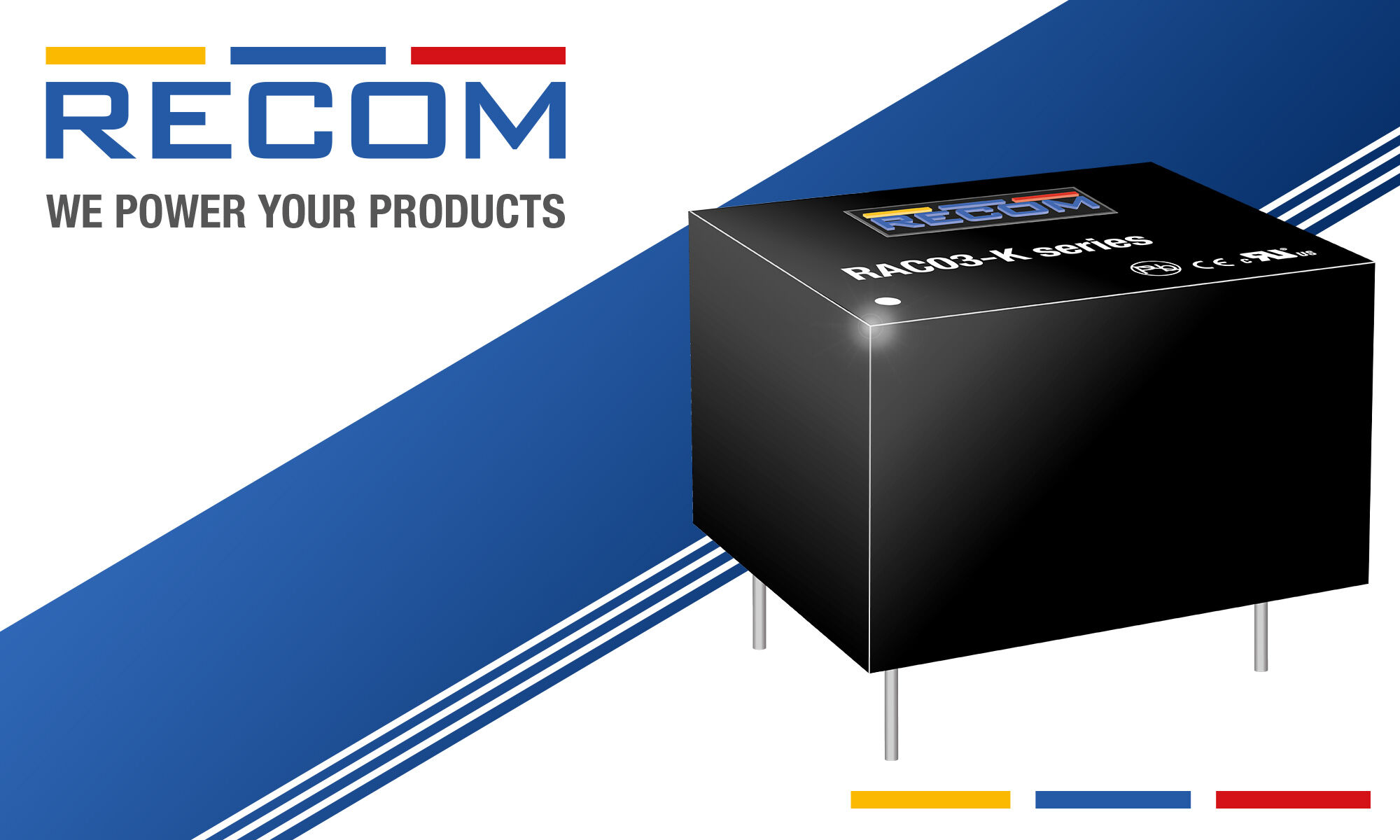 RECOM miniature converters from RAC group