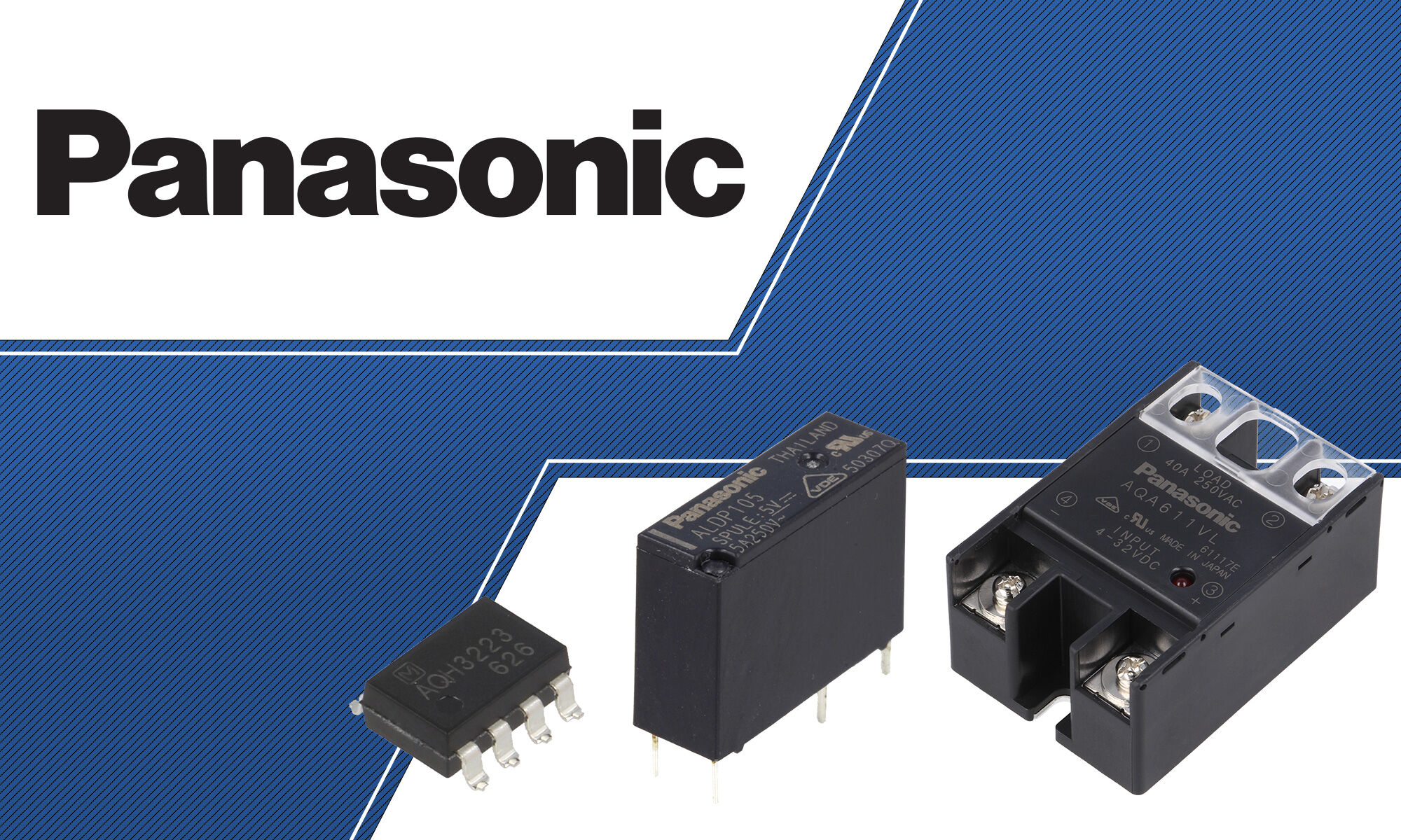 Oferta de relés de la marca Panasonic