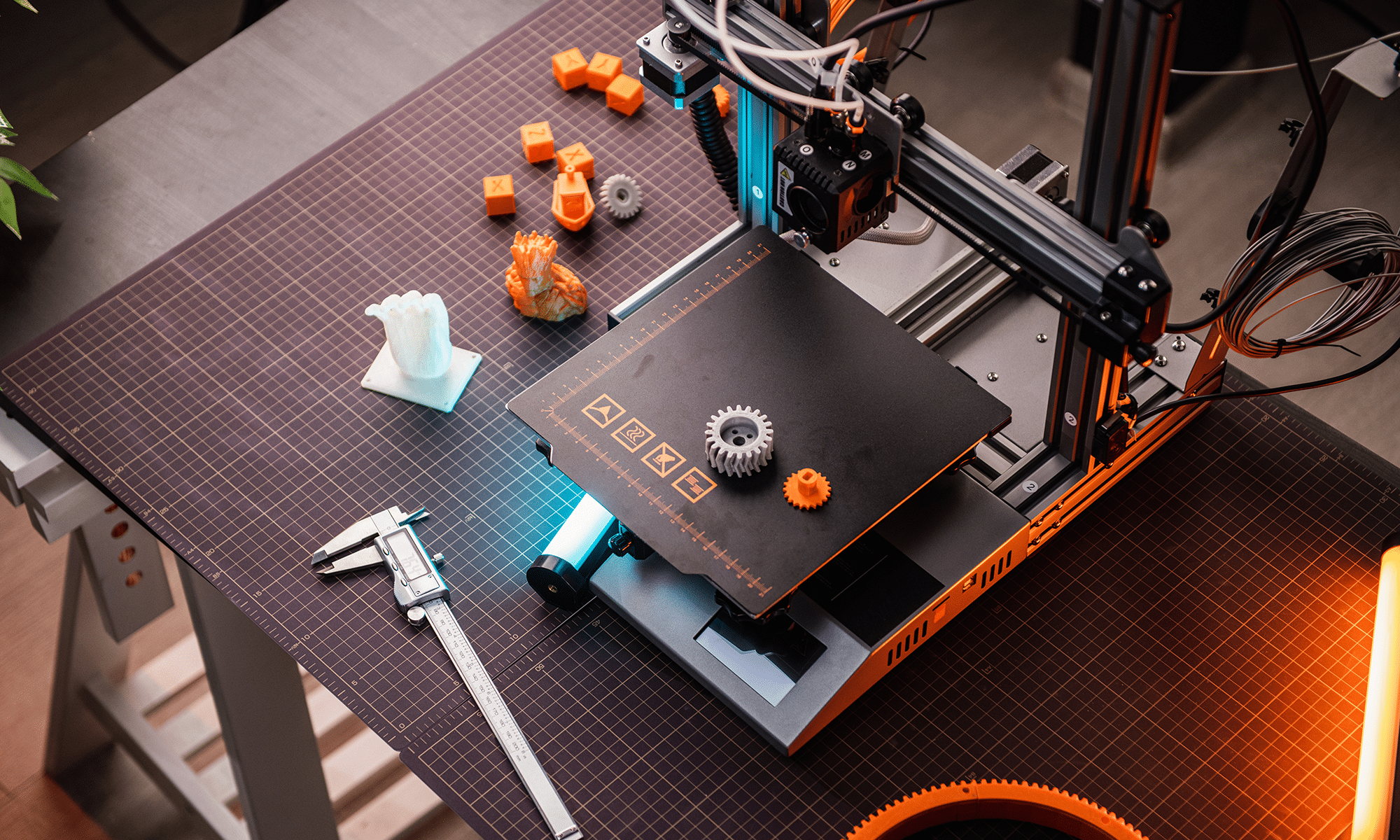 Filamentos para impresión 3D - tipos, características y uso en prototipado.