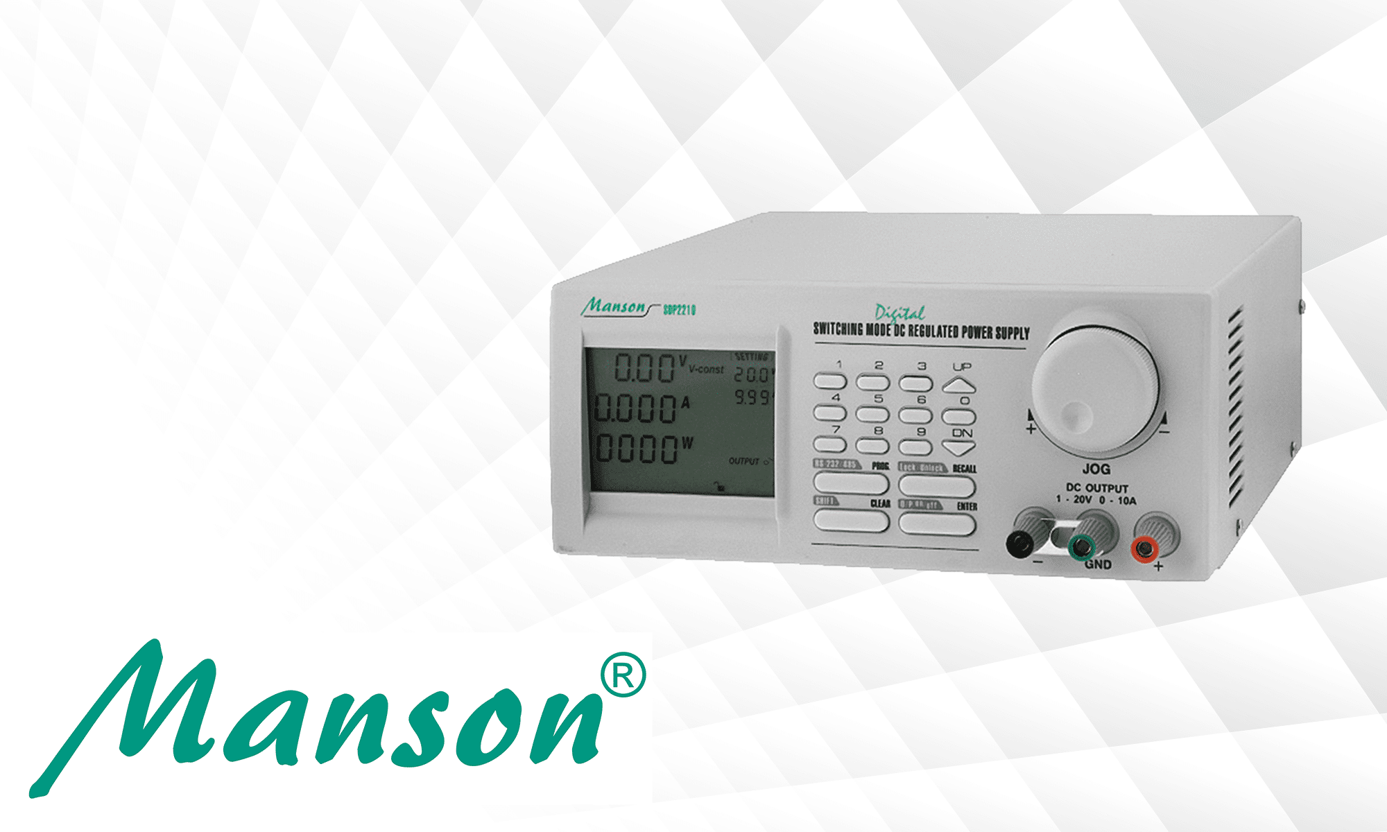 Fuente de alimentación de laboratorio programable Manson SDP-2210